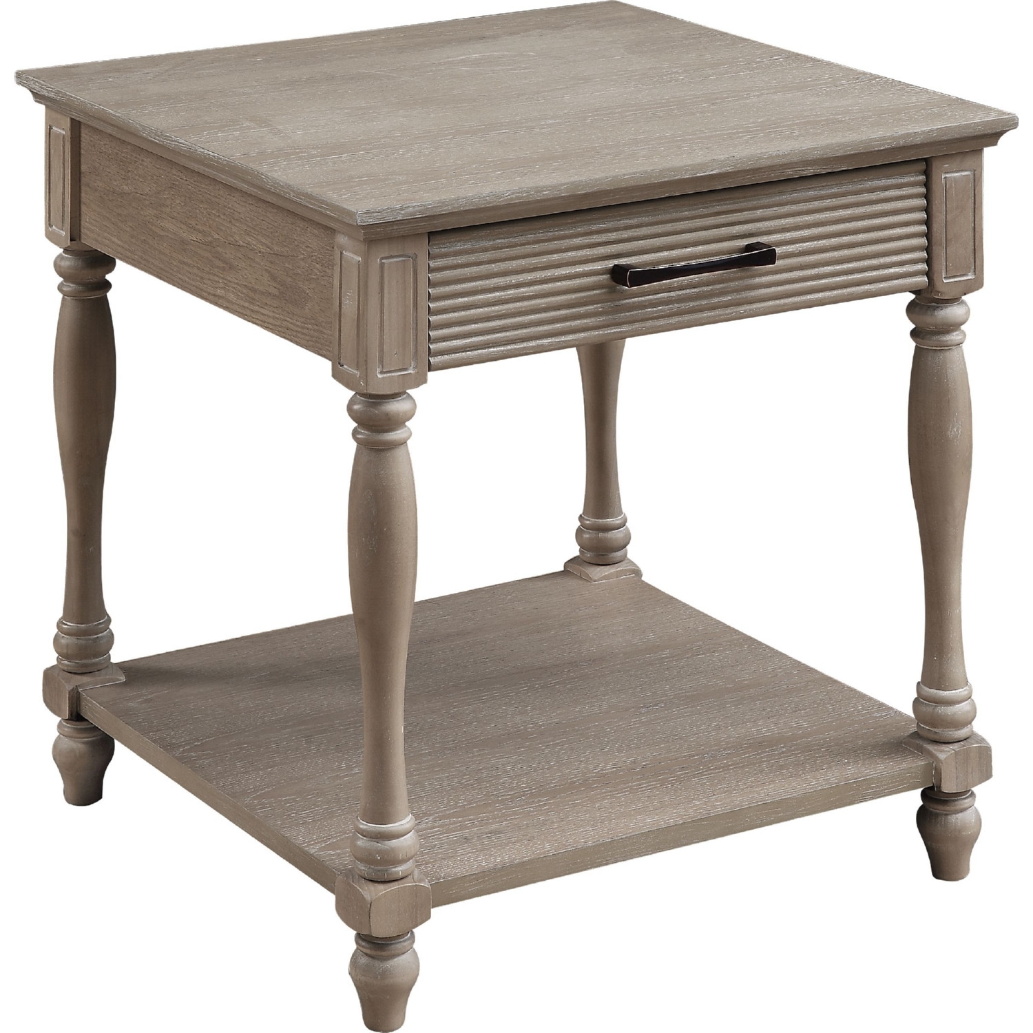 Ariolo Wood Rectangular Coffee Table Set
