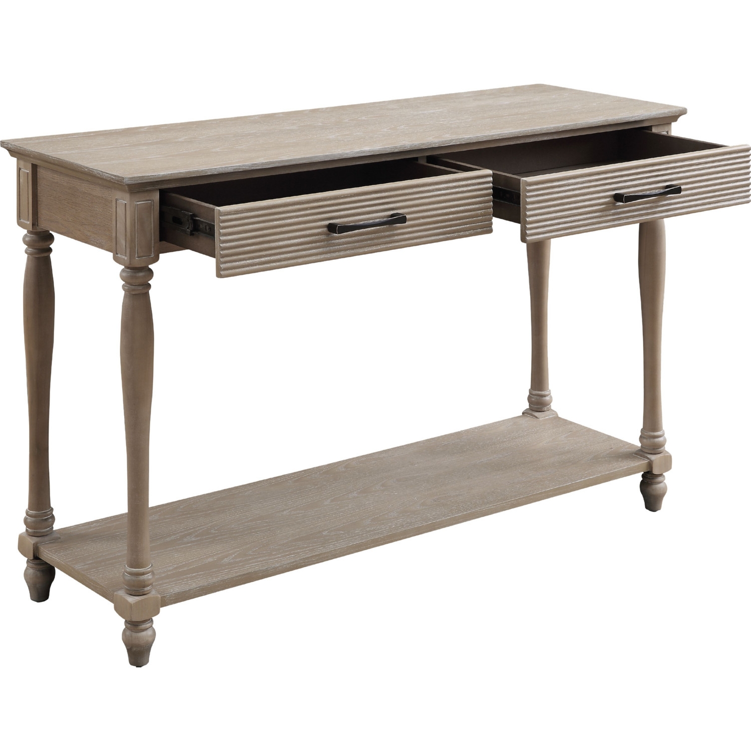 Ariolo Wood Rectangular Coffee Table Set