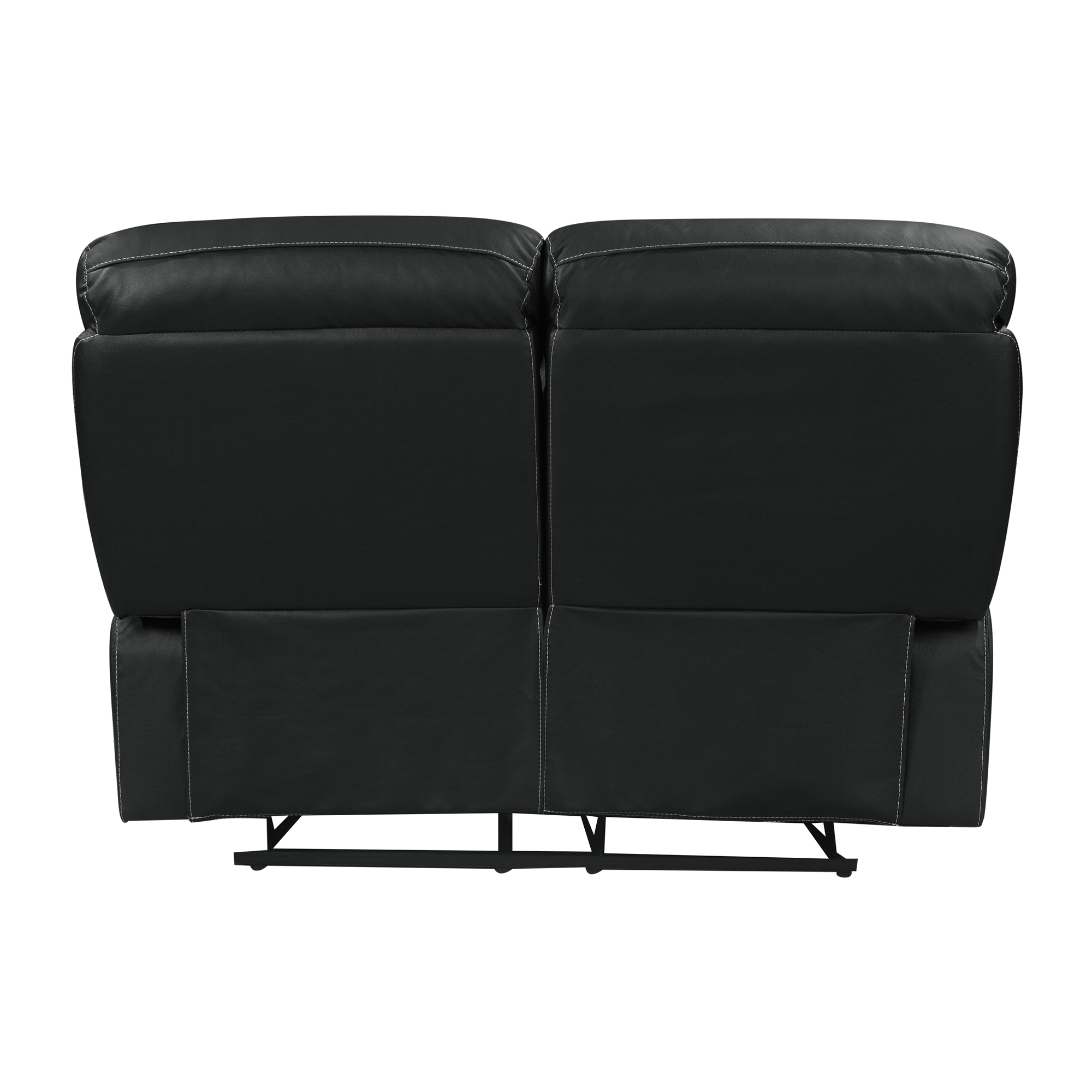 Pendu Leather/Leatherette Double Reclining Loveseat