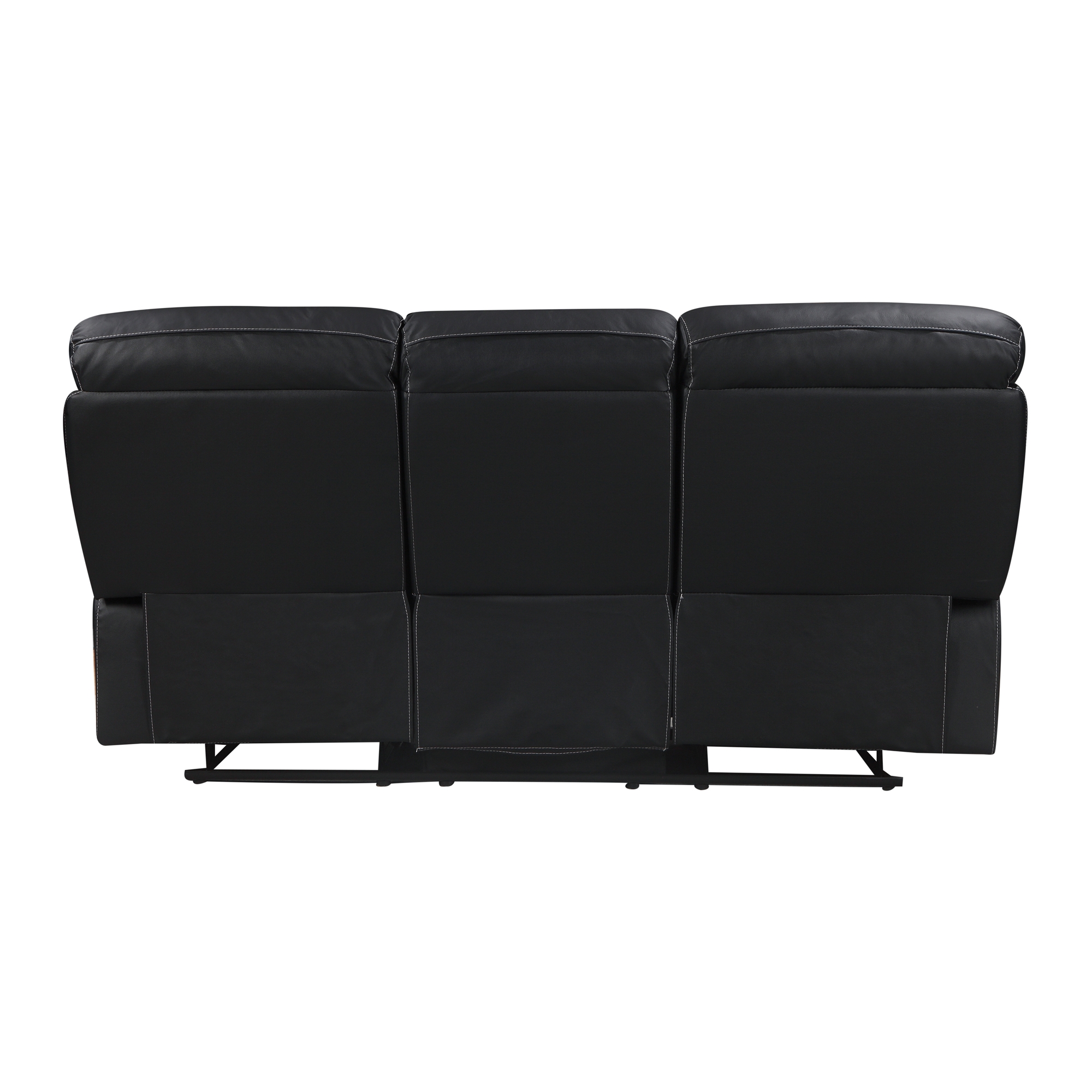 Pendu Leather/Leatherette Double Reclining Sofa