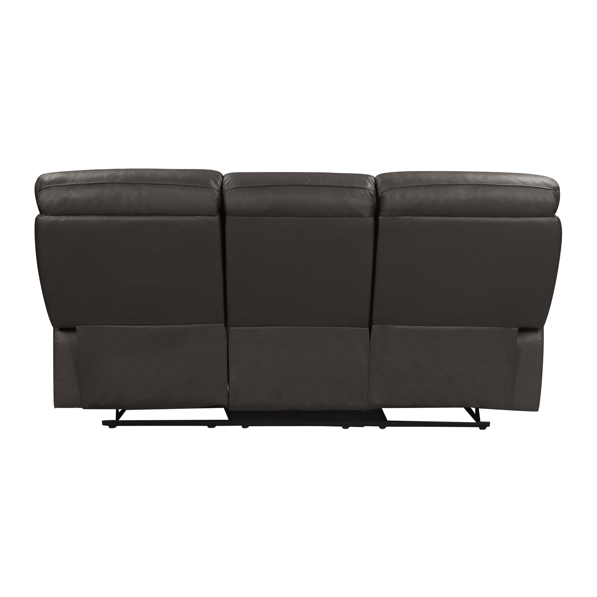 Pendu Leather/Leatherette Double Reclining Sofa