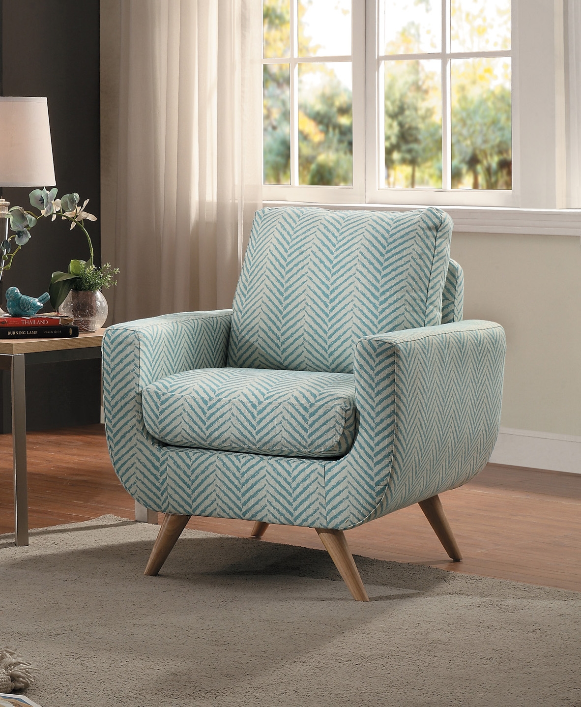 Deryn Fabric Accent Chair