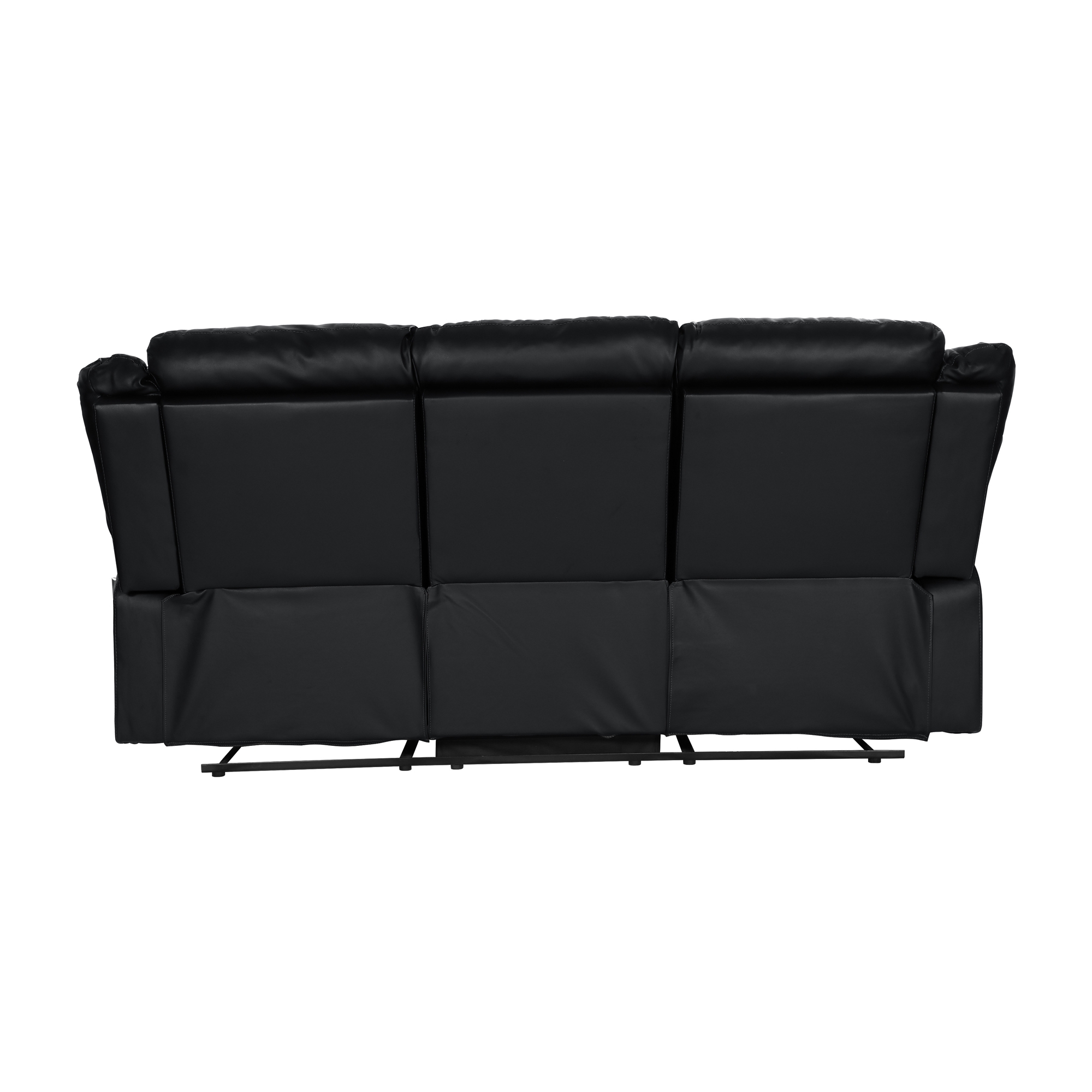 Jarita Bi-Cast Vinyl Double Reclining Sofa