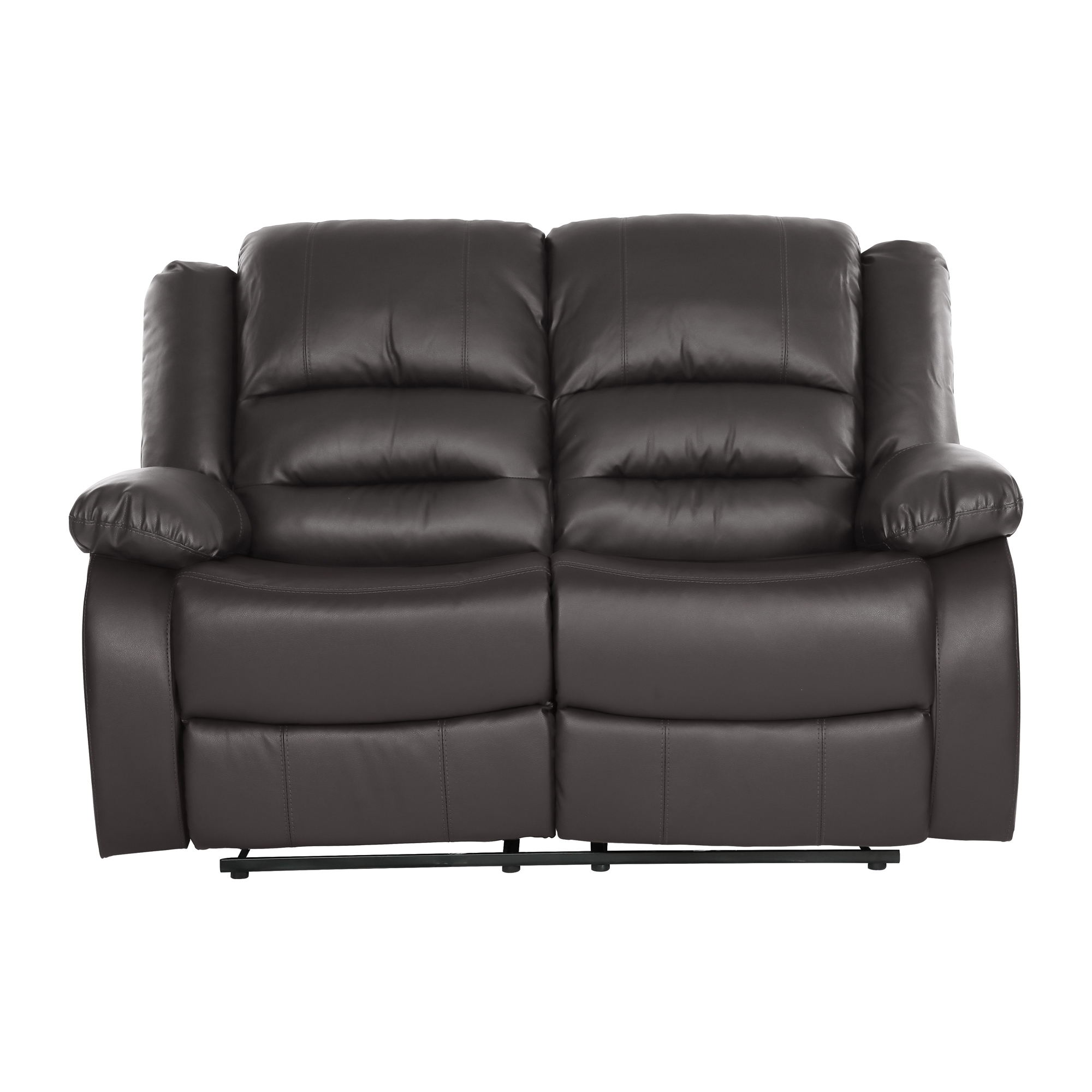 Jarita Bi-Cast Vinyl Double Reclining Loveseat