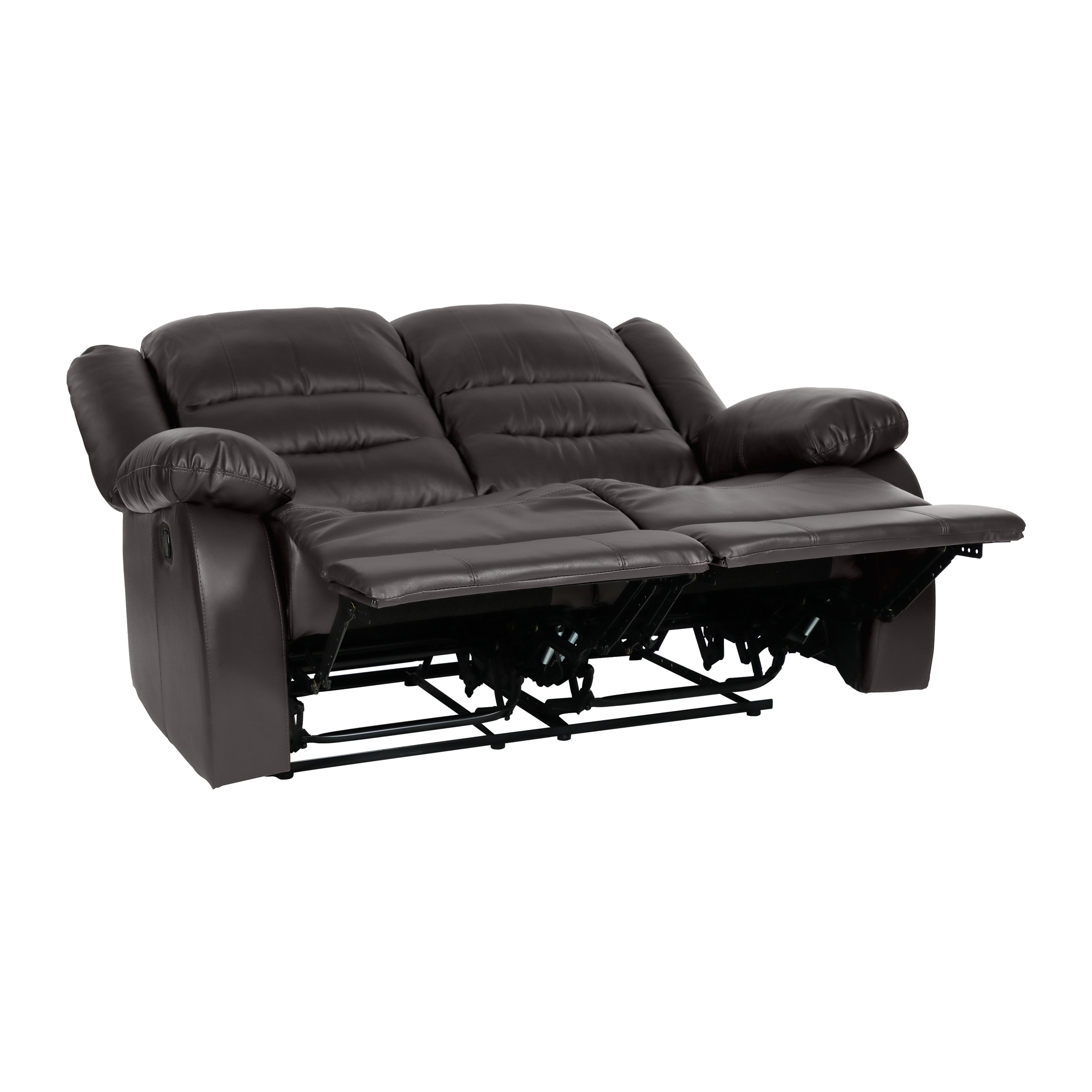 Jarita Bi-Cast Vinyl Double Reclining Loveseat