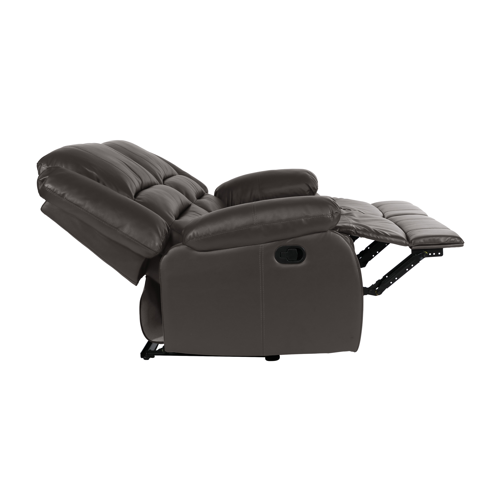 Jarita Bi-Cast Vinyl Double Reclining Loveseat
