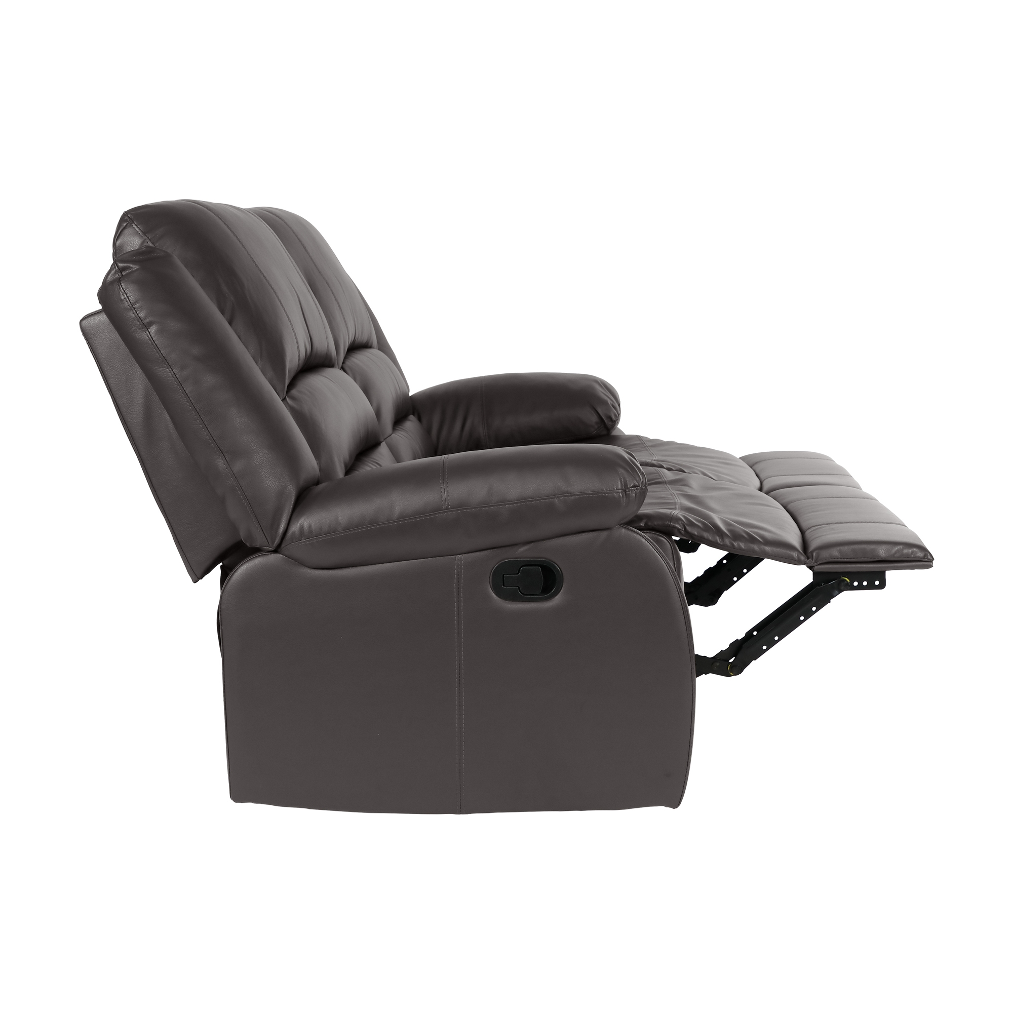 Jarita Bi-Cast Vinyl Double Reclining Loveseat
