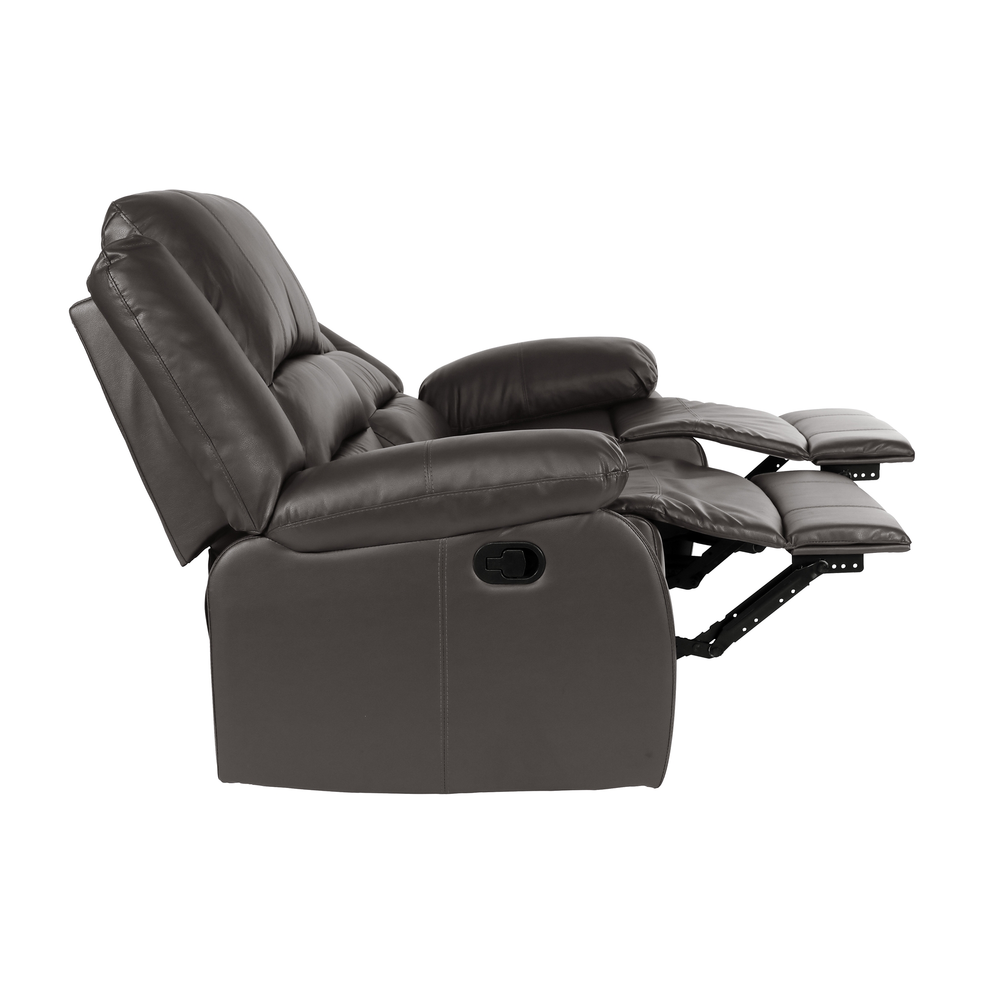 Jarita Bi-Cast Vinyl Double Reclining Loveseat