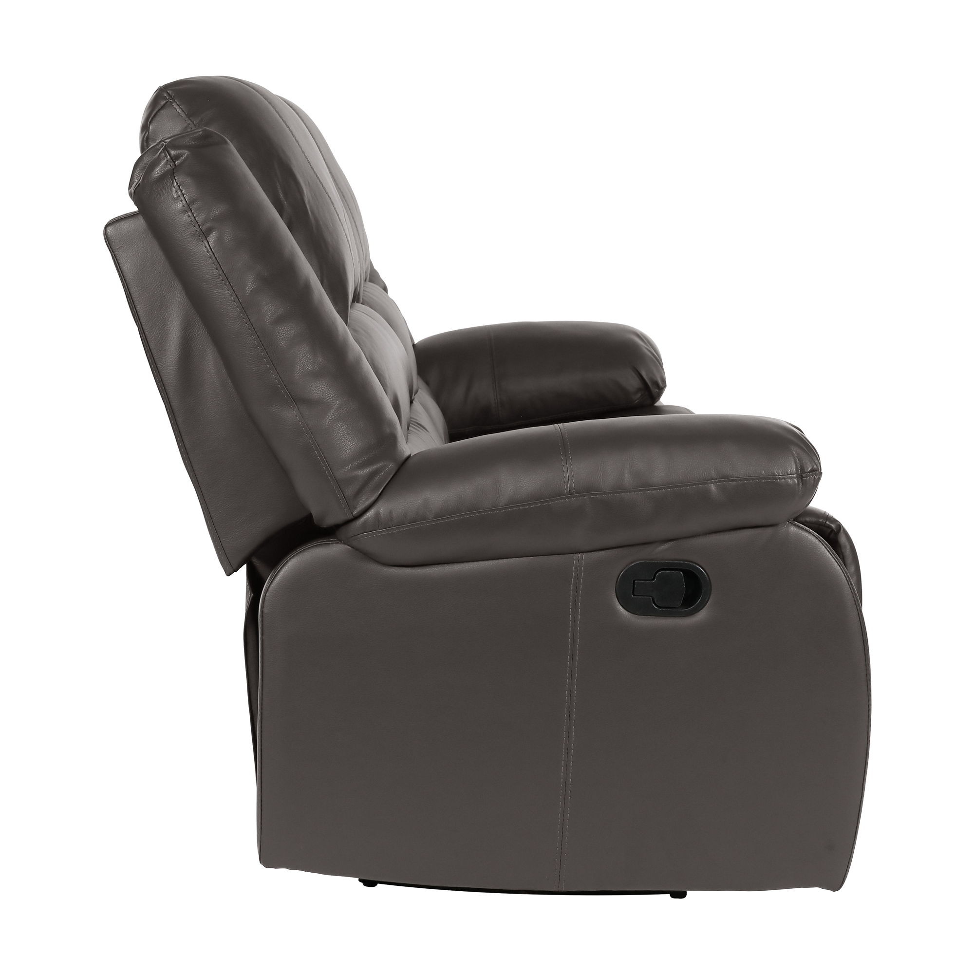 Jarita Bi-Cast Vinyl Double Reclining Loveseat