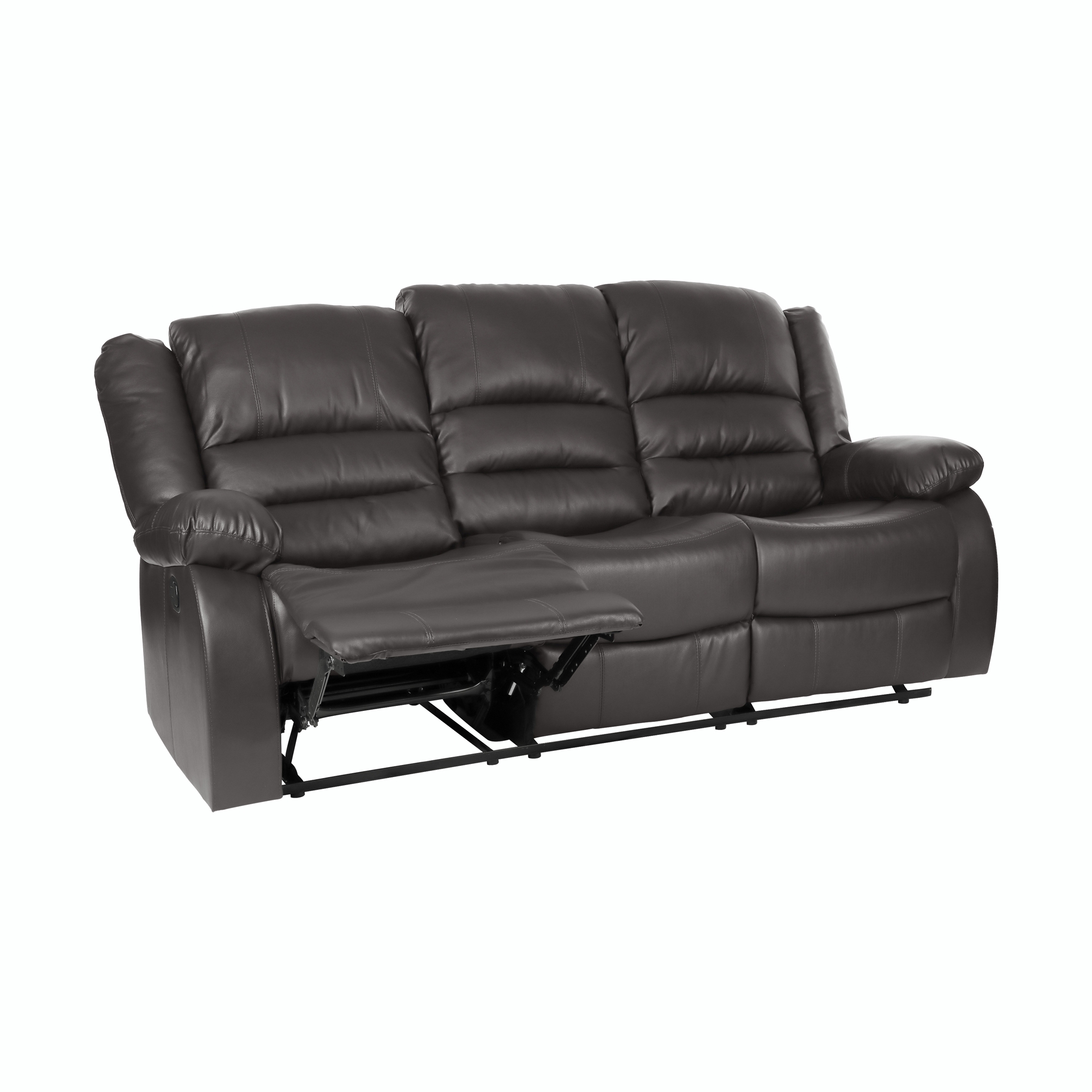 Jarita Bi-Cast Vinyl Double Reclining Sofa