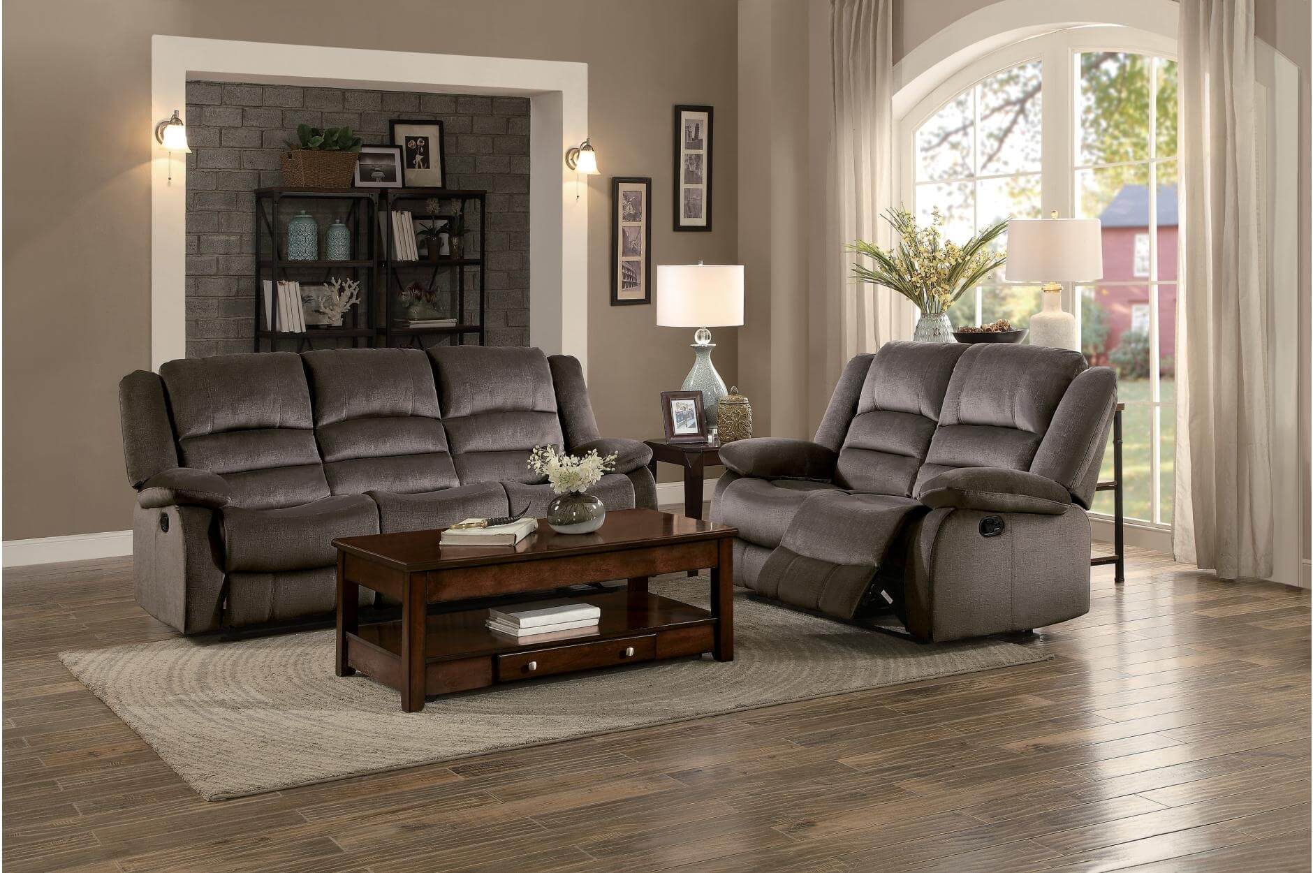 Jarita Fabric Living Room Set