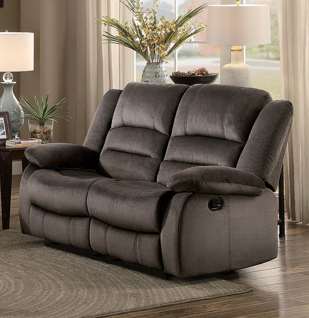 Jarita Fabric Double Reclining Loveseat