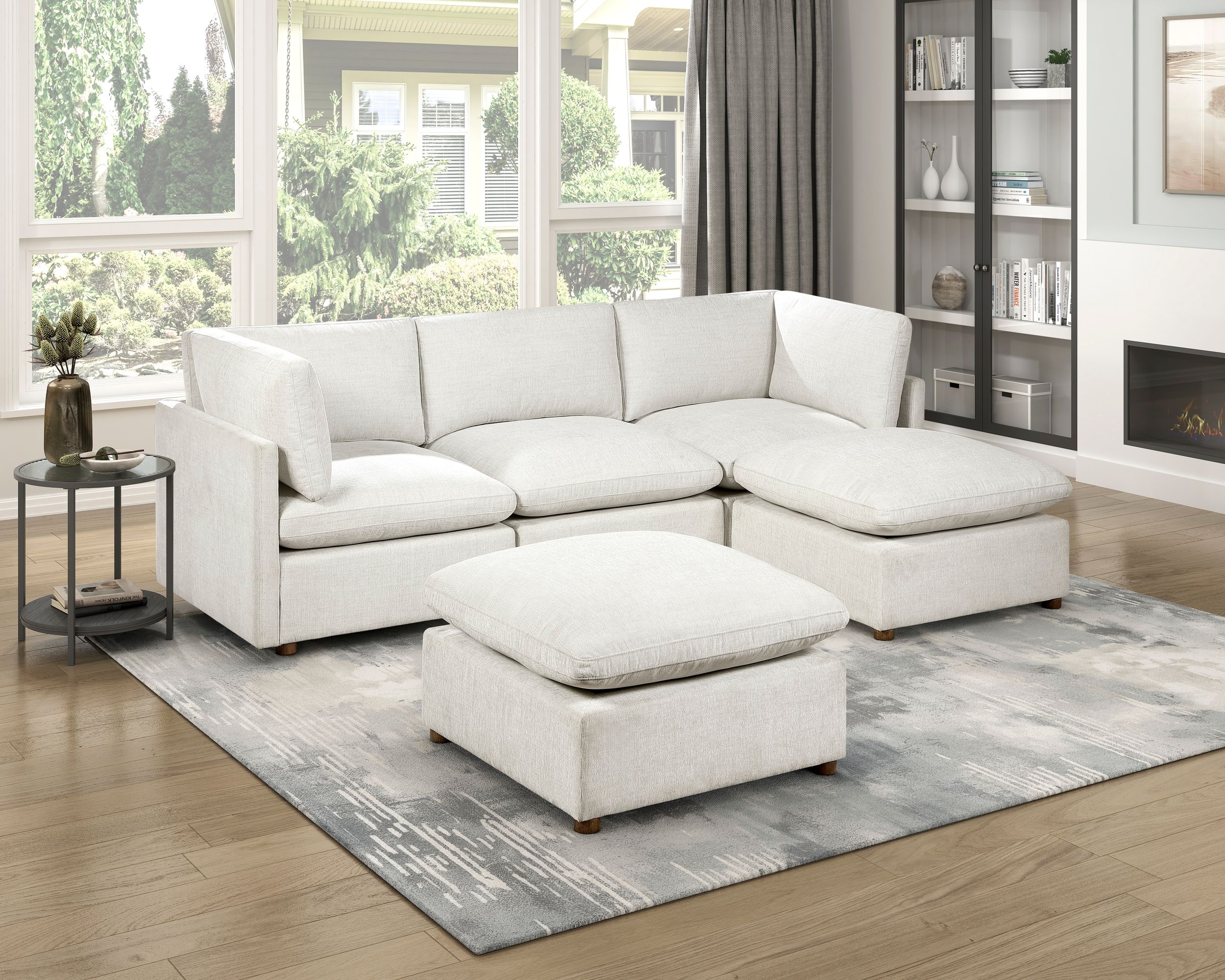 8338 Fabric Modular Living Room Set