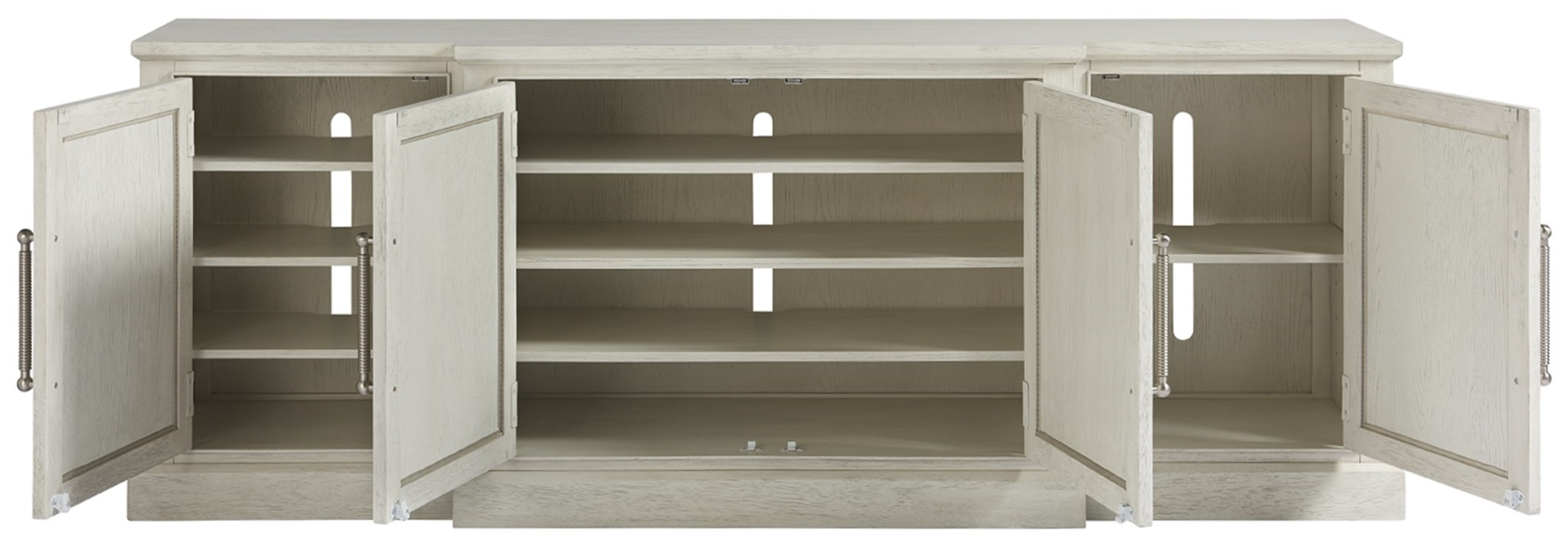 Escape Wood TV Entertainment Console Stand w/4 Doors