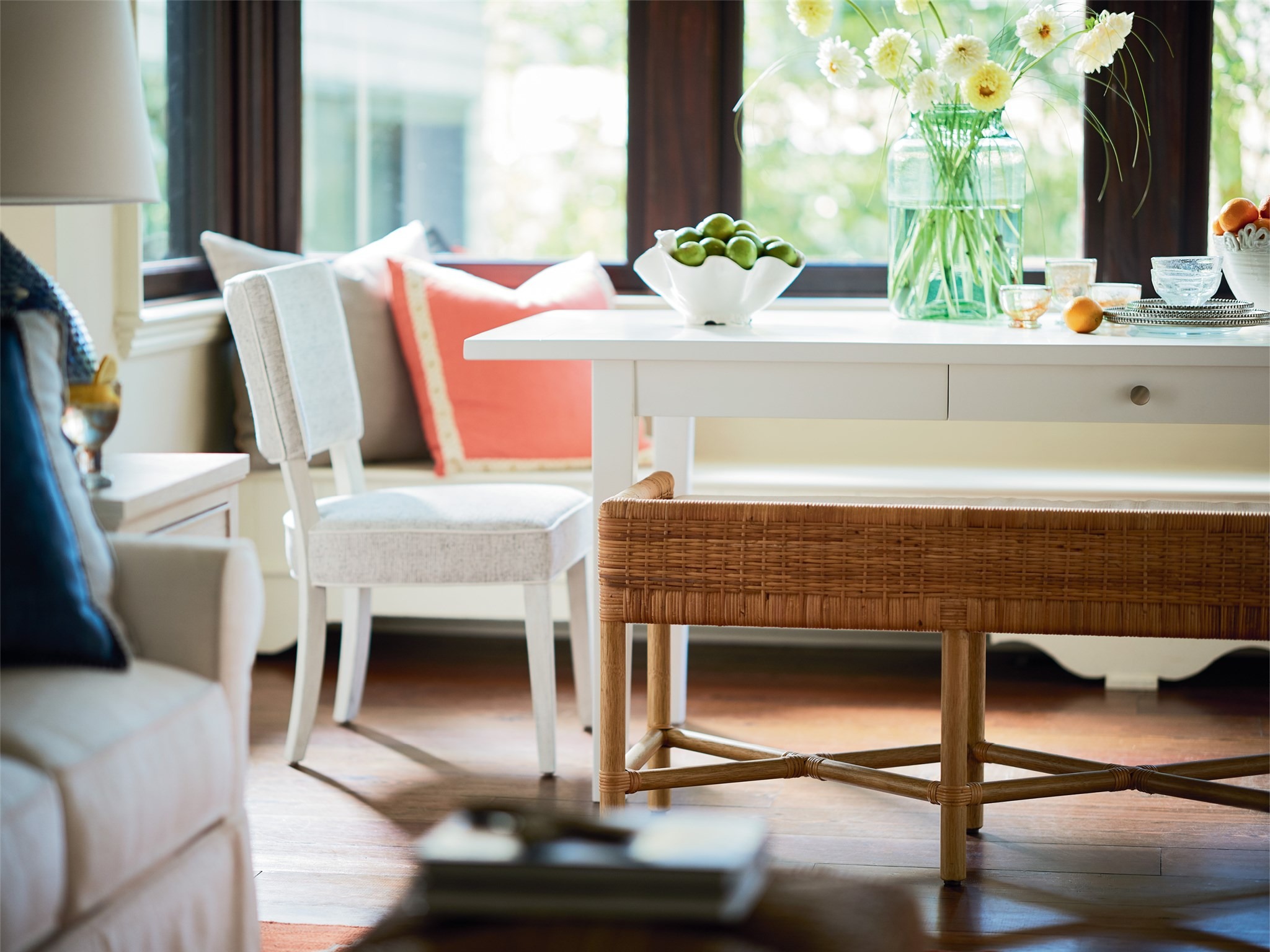 Destin Fabric/Wood Side Chair