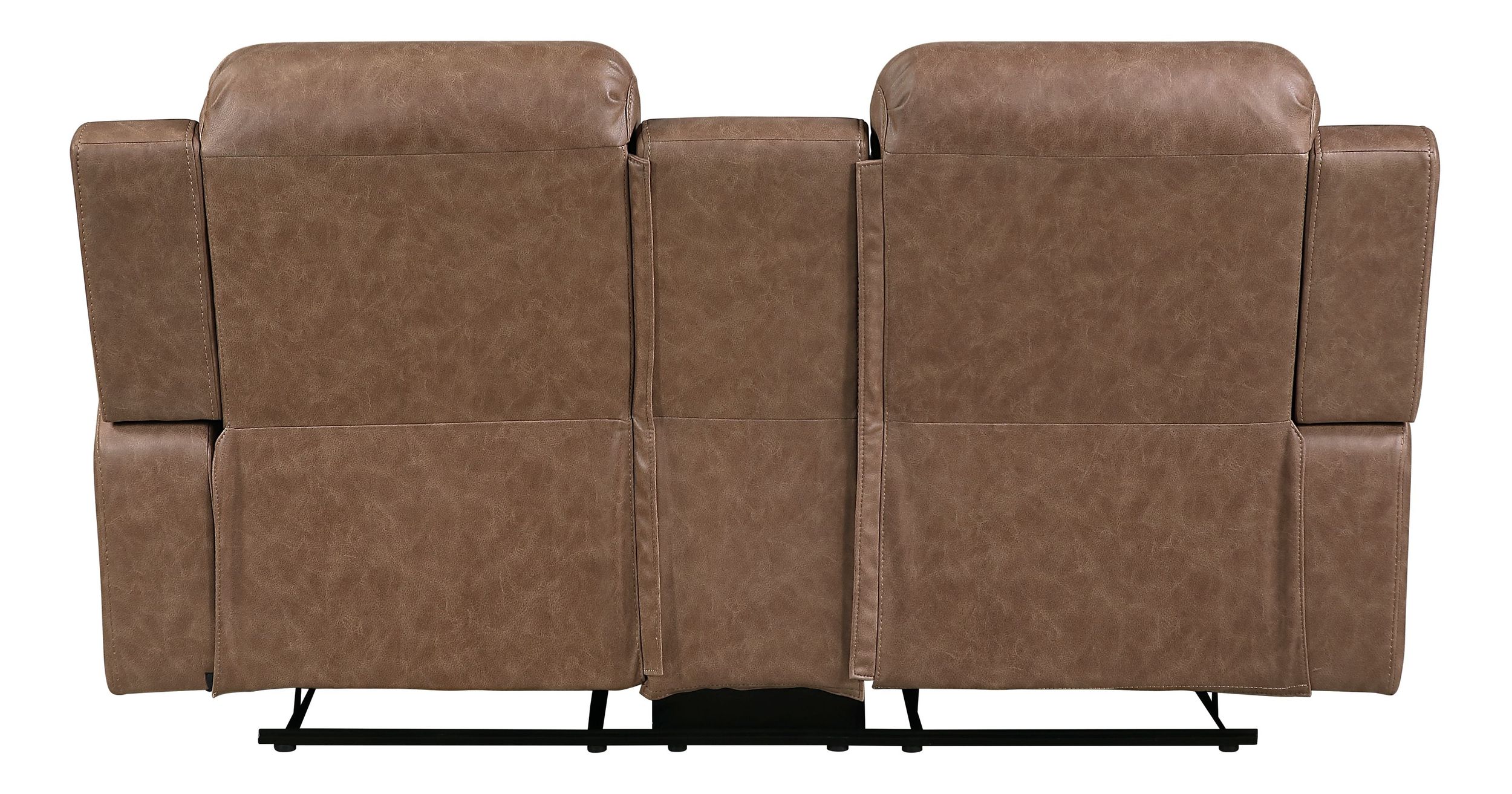 Hearth Microfiber Double Reclining Living Room Set