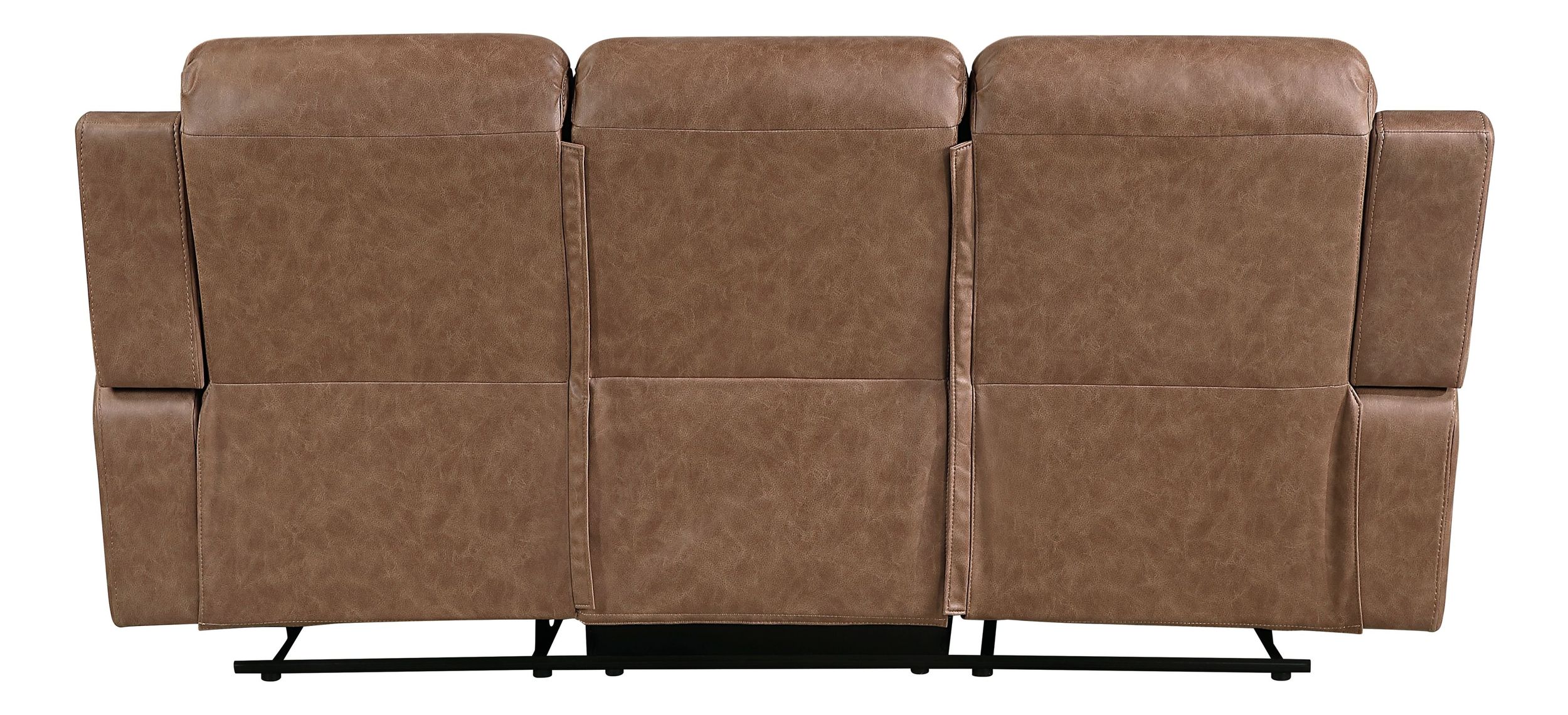 Hearth Microfiber Double Reclining Sofa