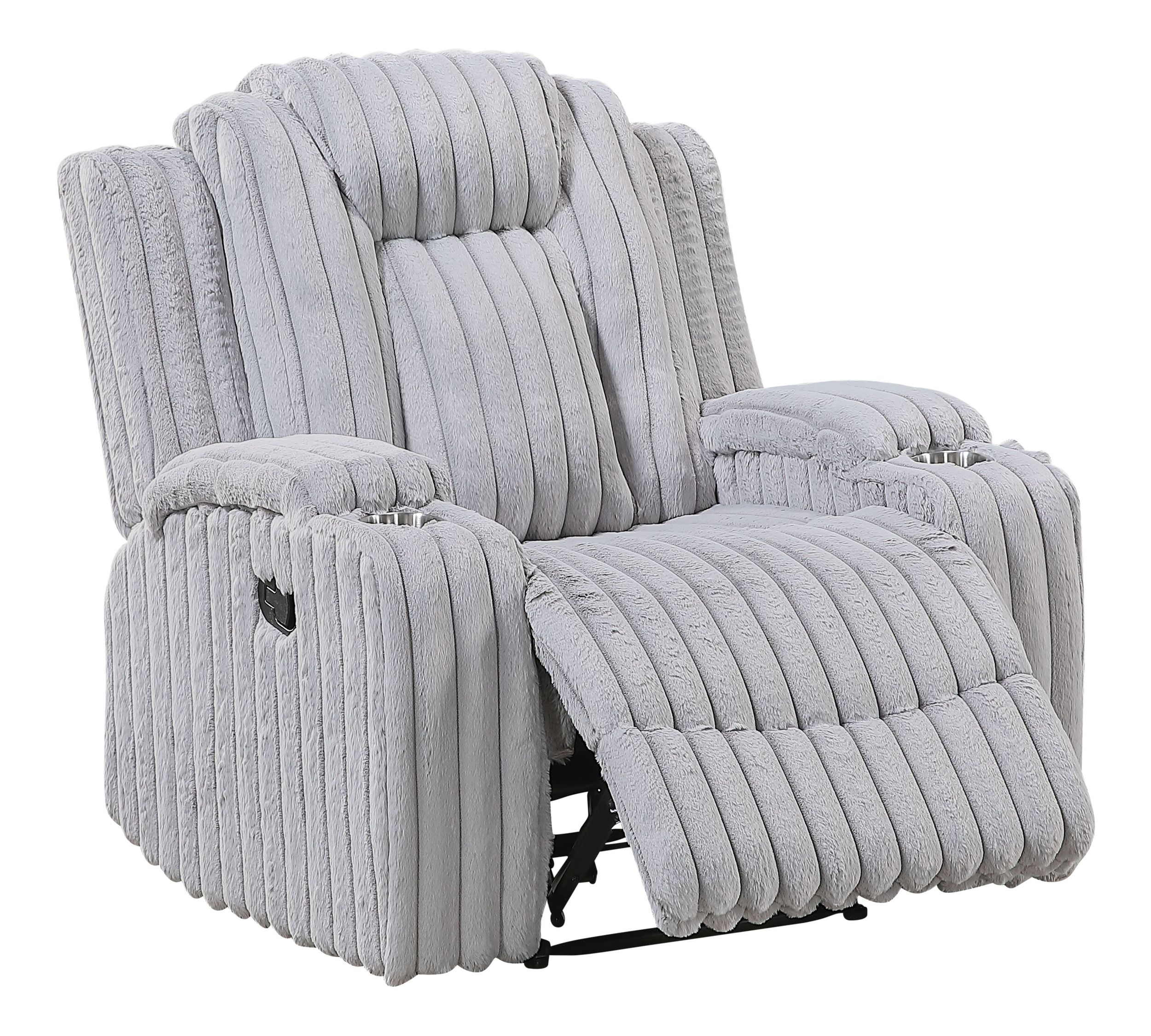 Phyllis Corduroy Double Reclining Living Room Set