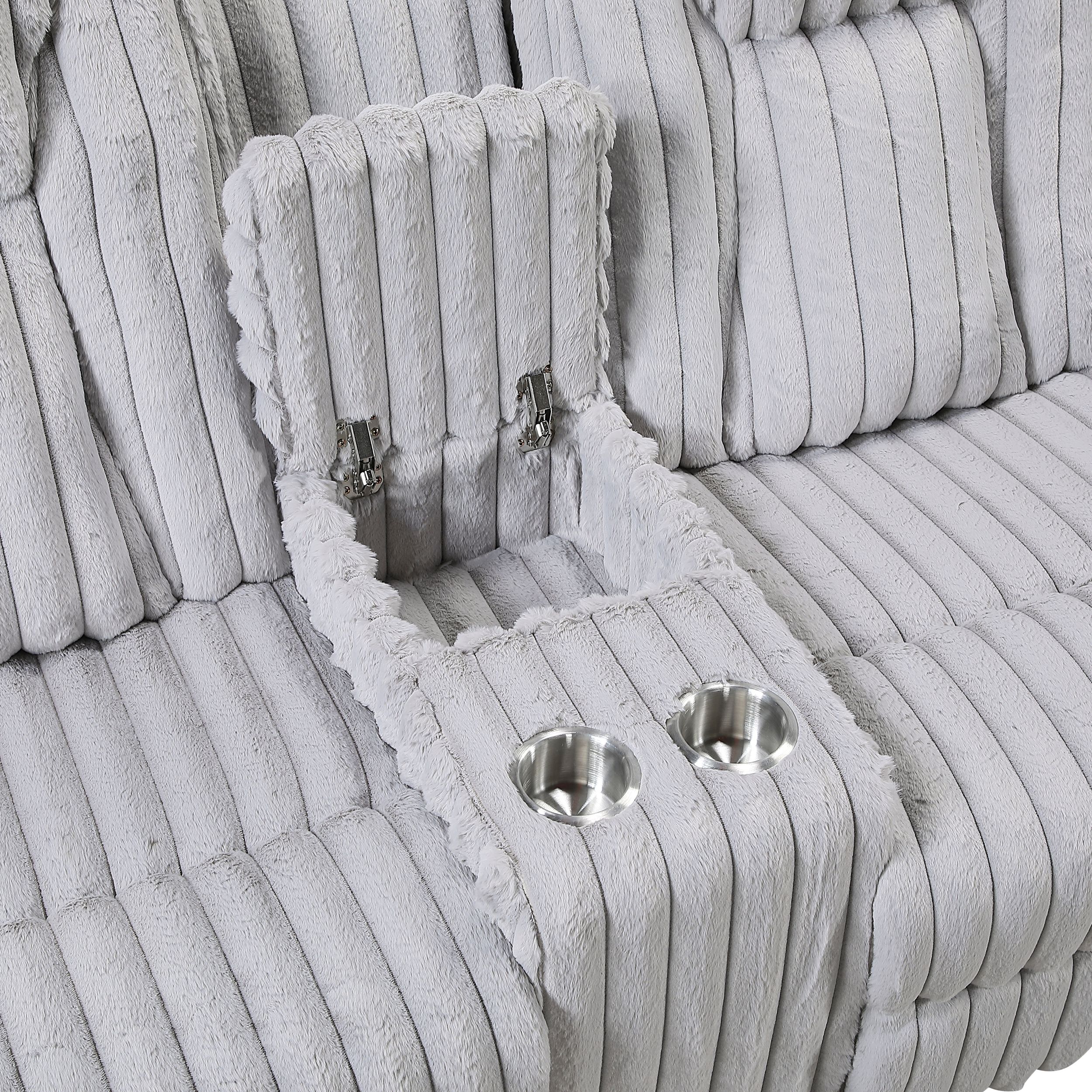 Phyllis Corduroy Double Reclining Living Room Set
