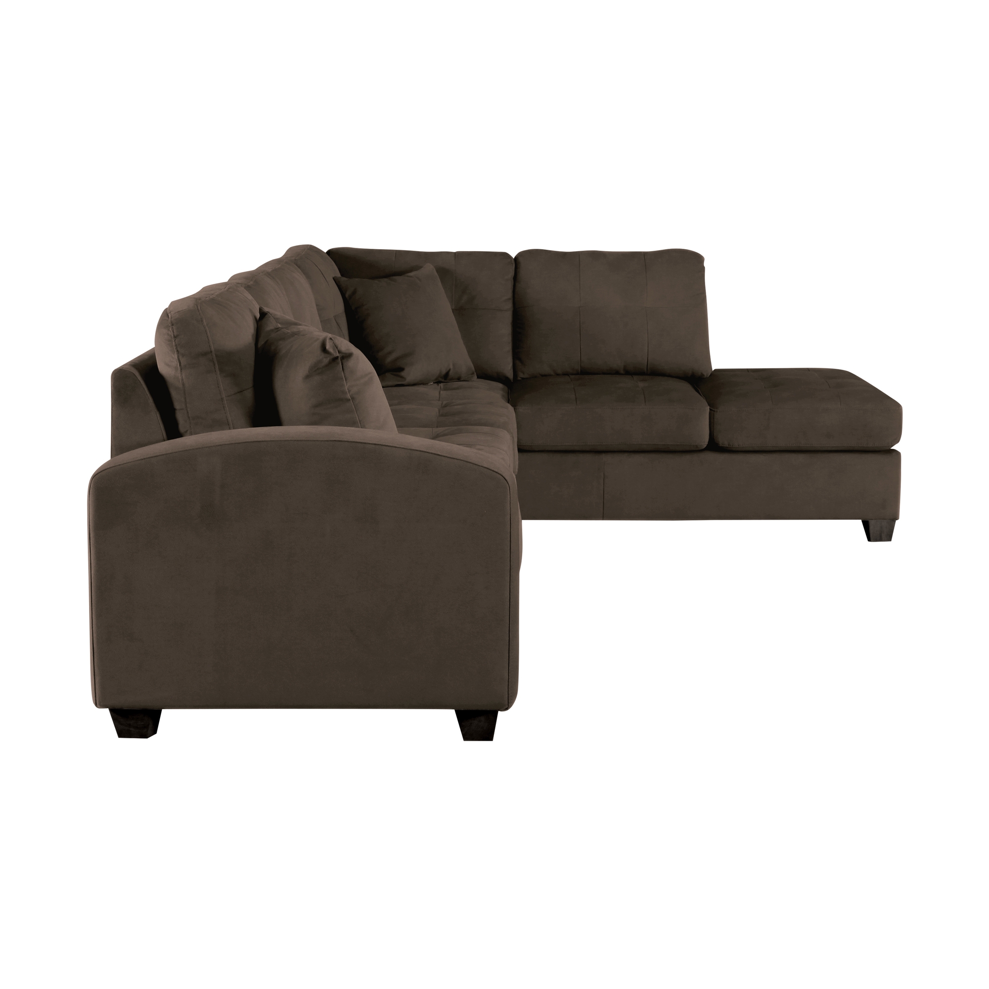 Emilio Fabric Reversible Sectional