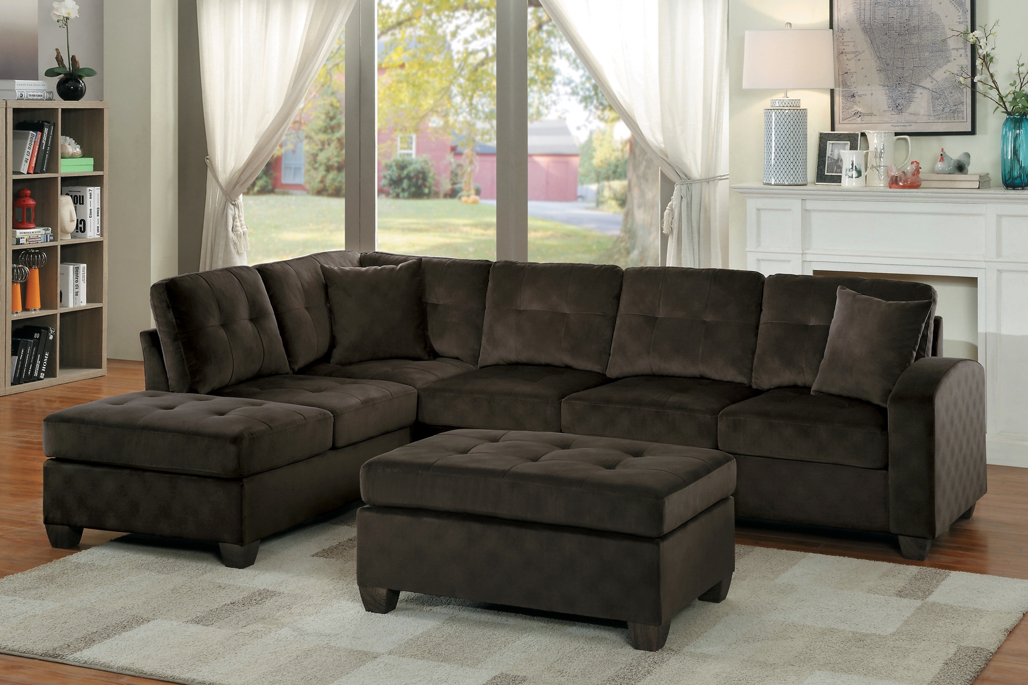 Homelegance Living Room Reversible Chaise 8367CH-5 at Anna's Home Furnishings
