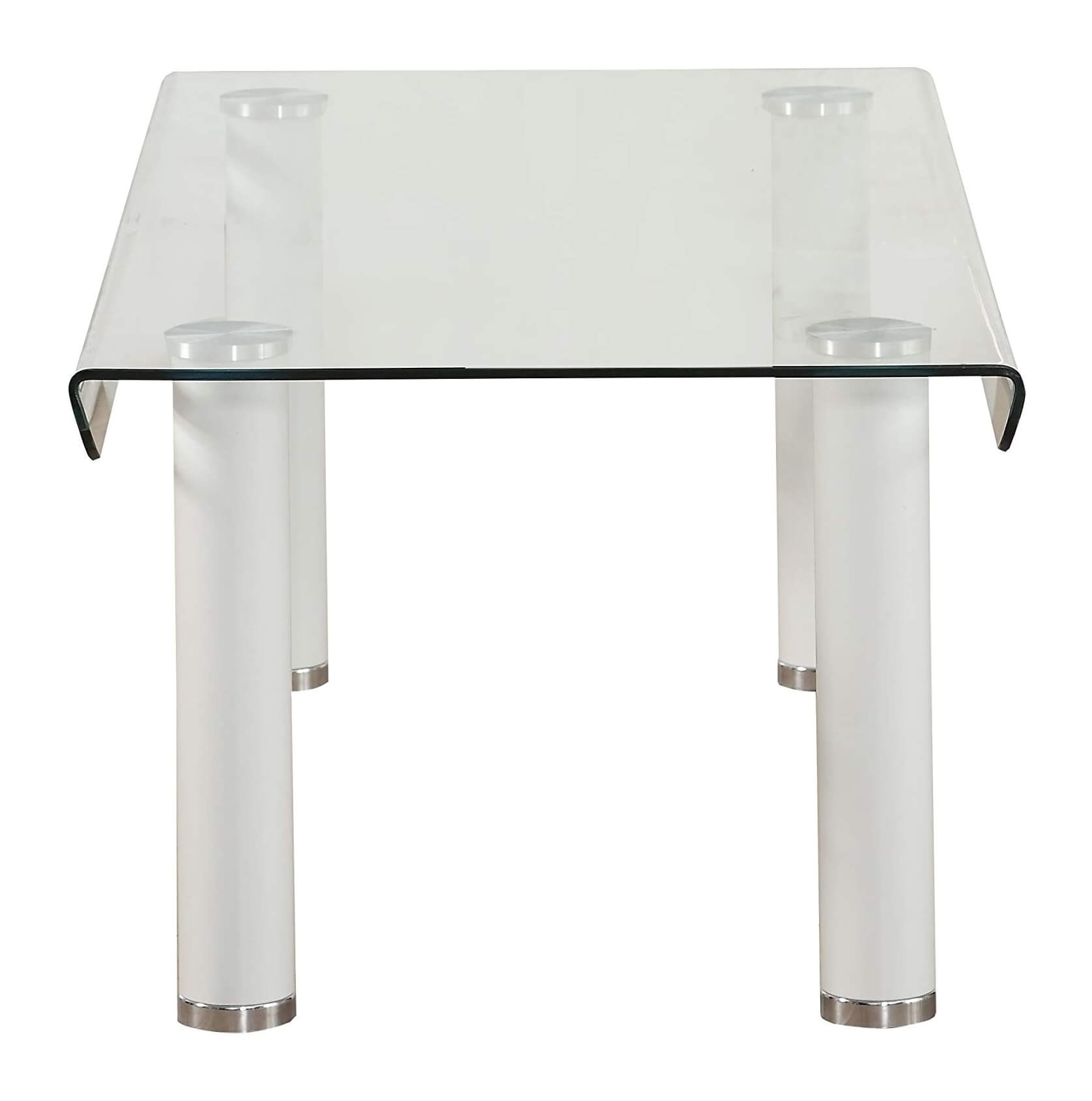 Gordie Glass/Metal Rectangular Coffee Table