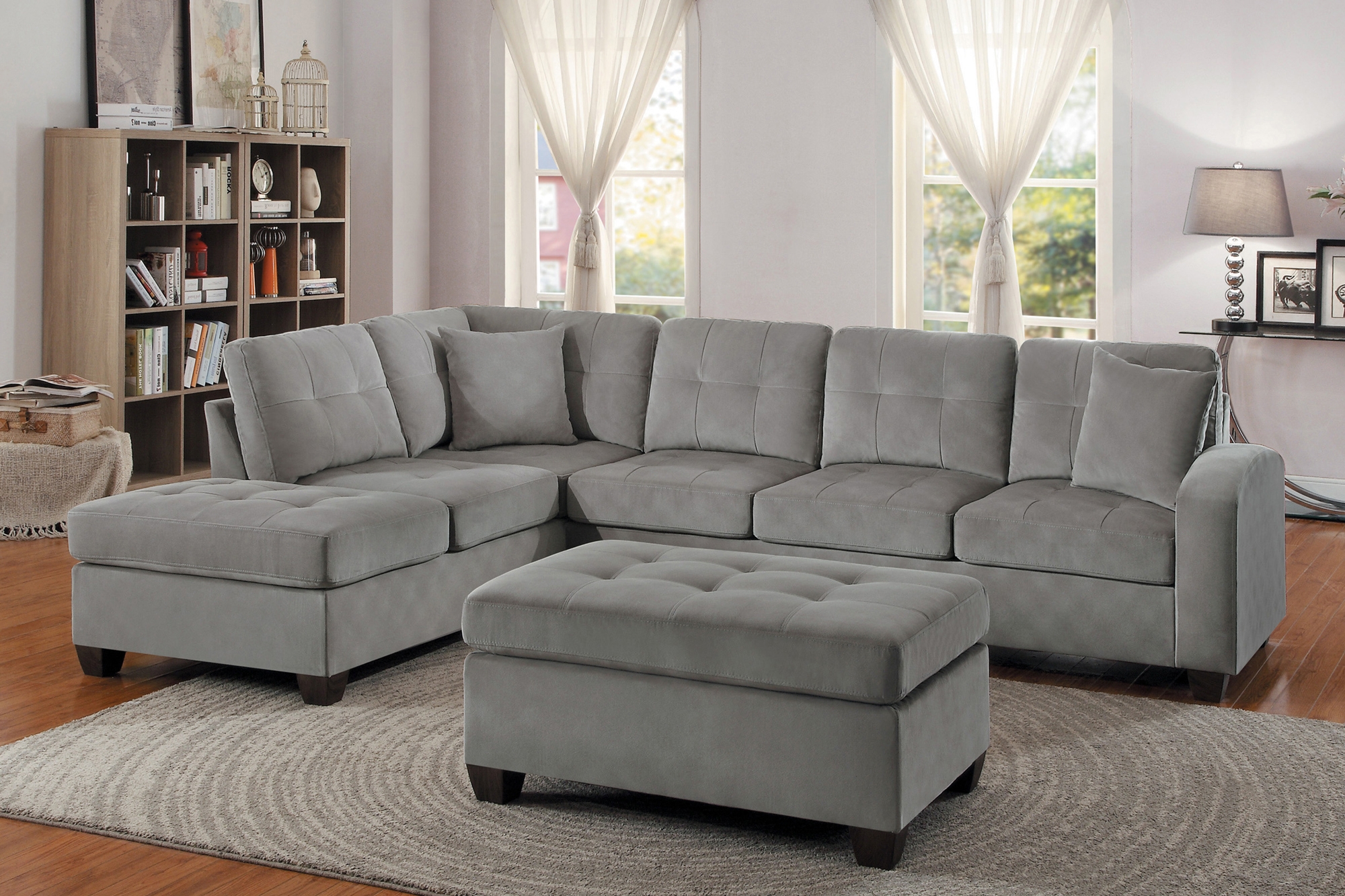 Homelegance Living Room Reversible Chaise Anna's Home 