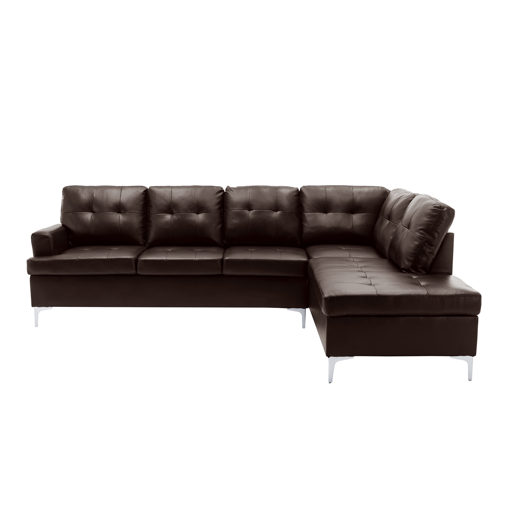 Barrington Leatherette/Bi-Cast Vinyl Sectional