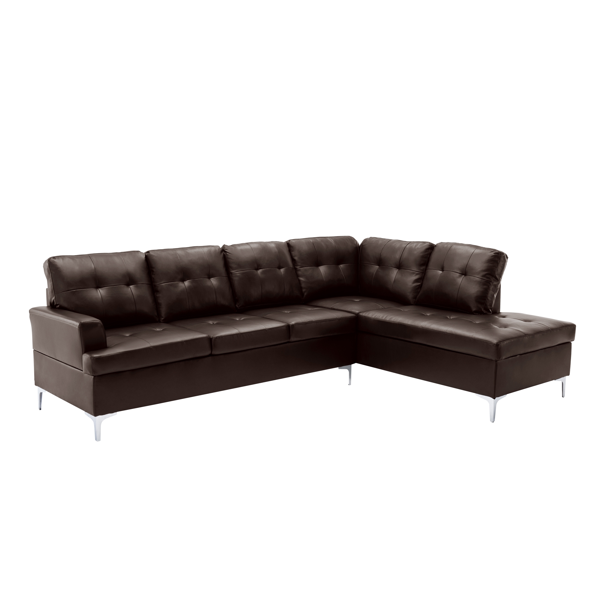 Barrington Leatherette/Bi-Cast Vinyl Sectional