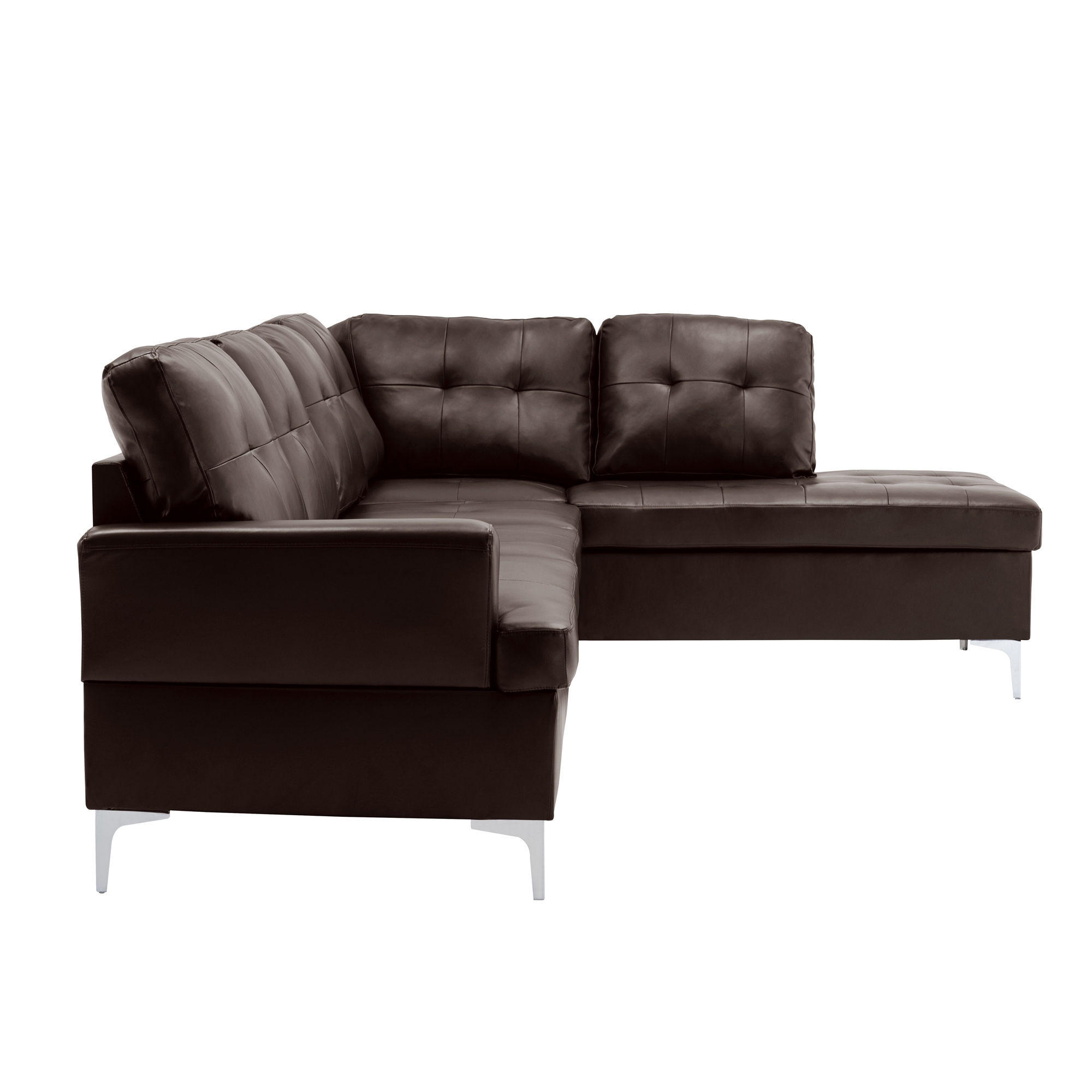 Barrington Leatherette/Bi-Cast Vinyl Sectional
