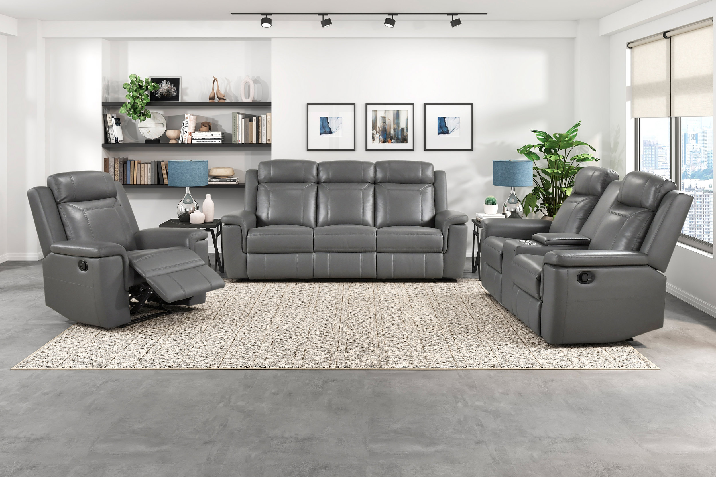 8379 Upholstered Reclining Chair