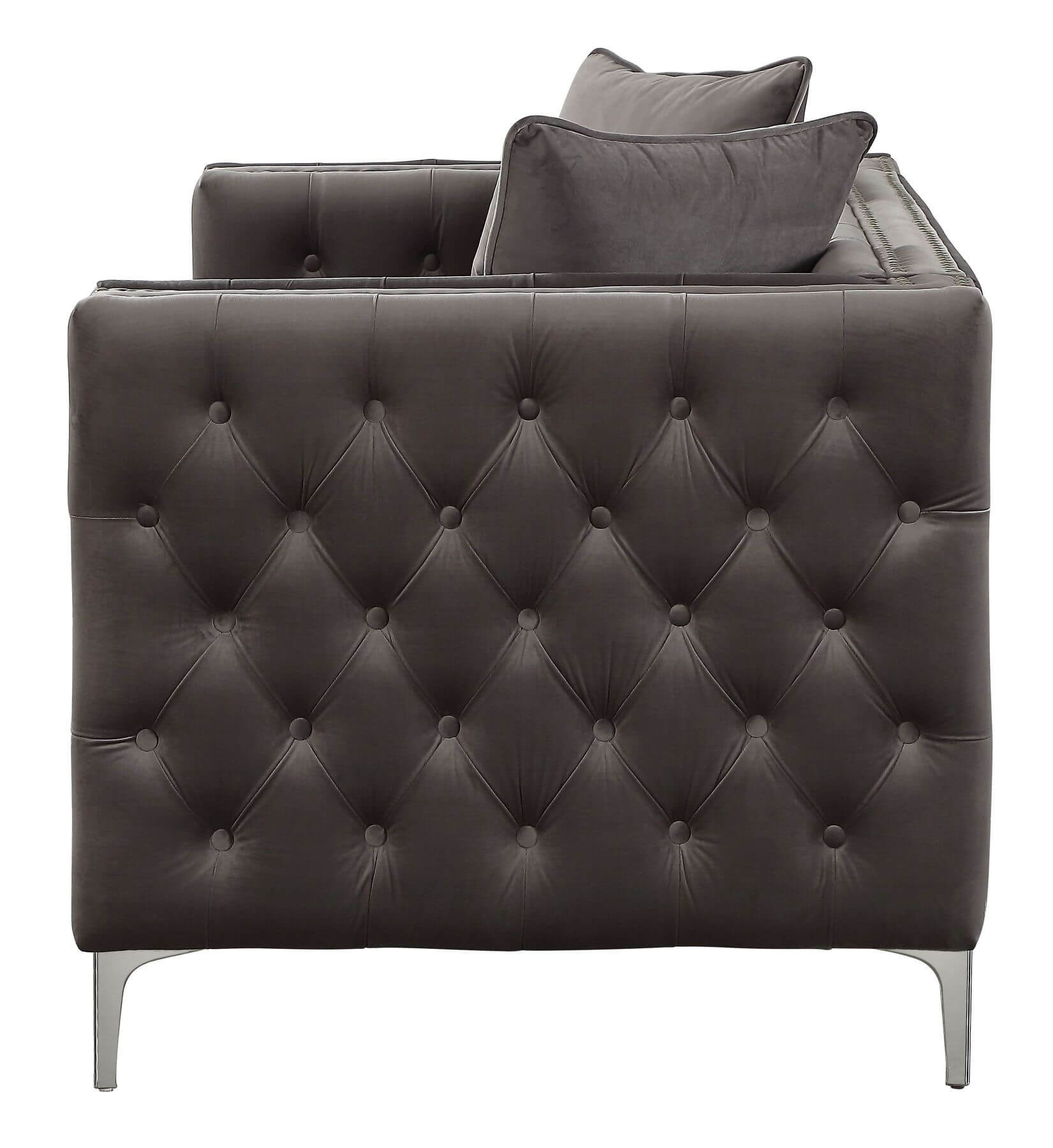 Gillian II Velvet Loveseat