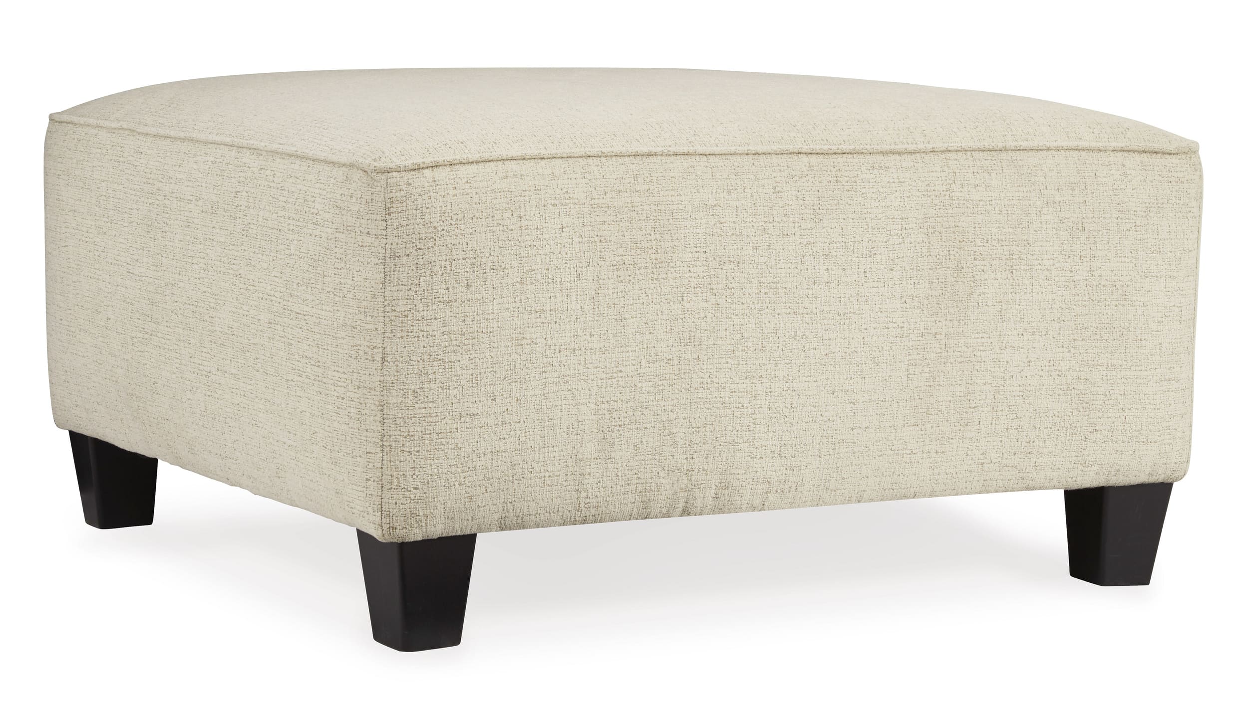 Ashley Abinger Natural Polyester Ottomans
