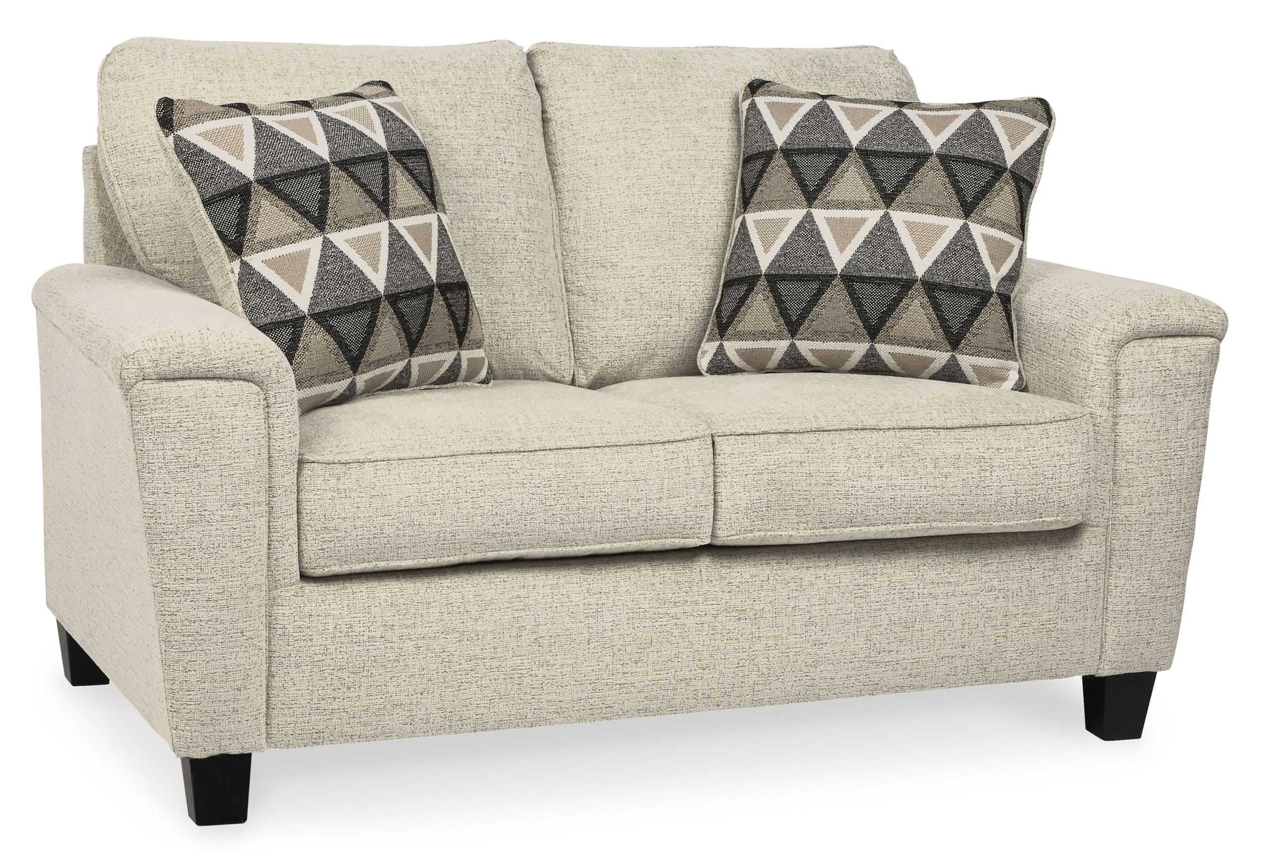 Ashley Abinger Natural Polyester Loveseat