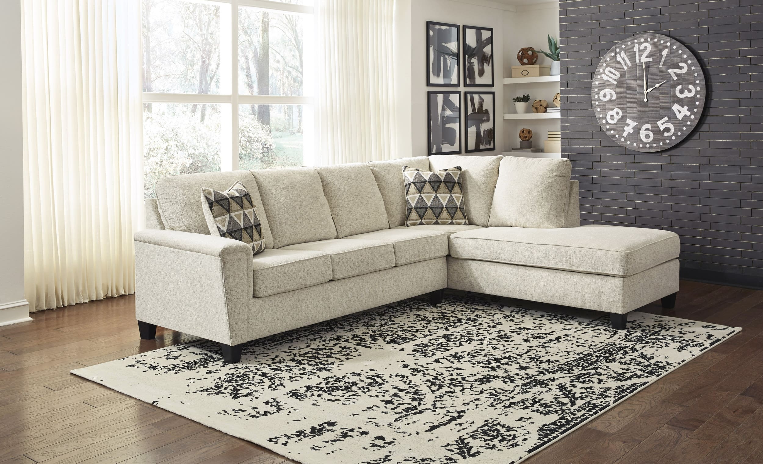 Ashley Furniture Abinger Right Chaise Sectional