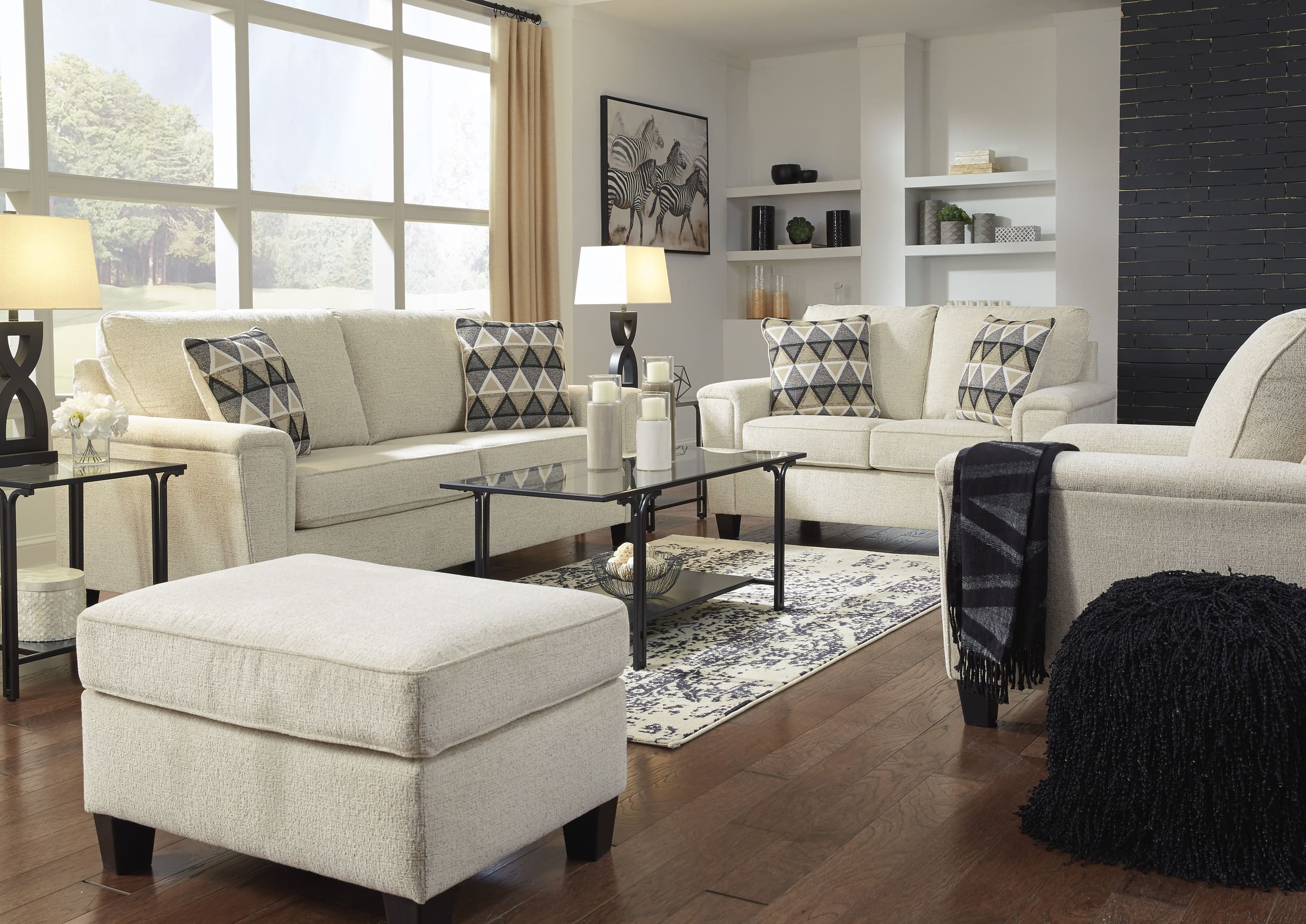 Ashley Abinger Natural Furnitiure Set
