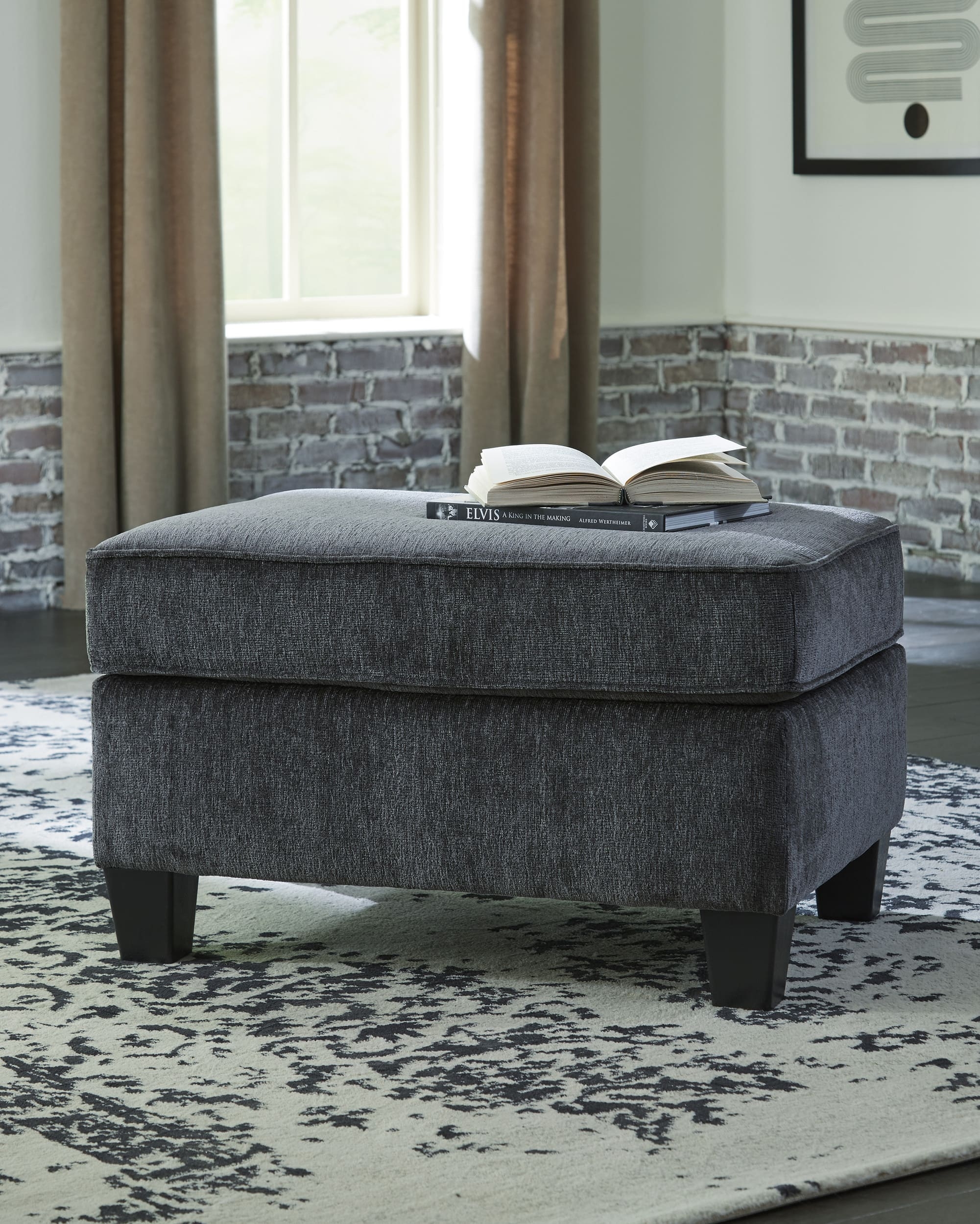 Abinger Polyester Ottoman