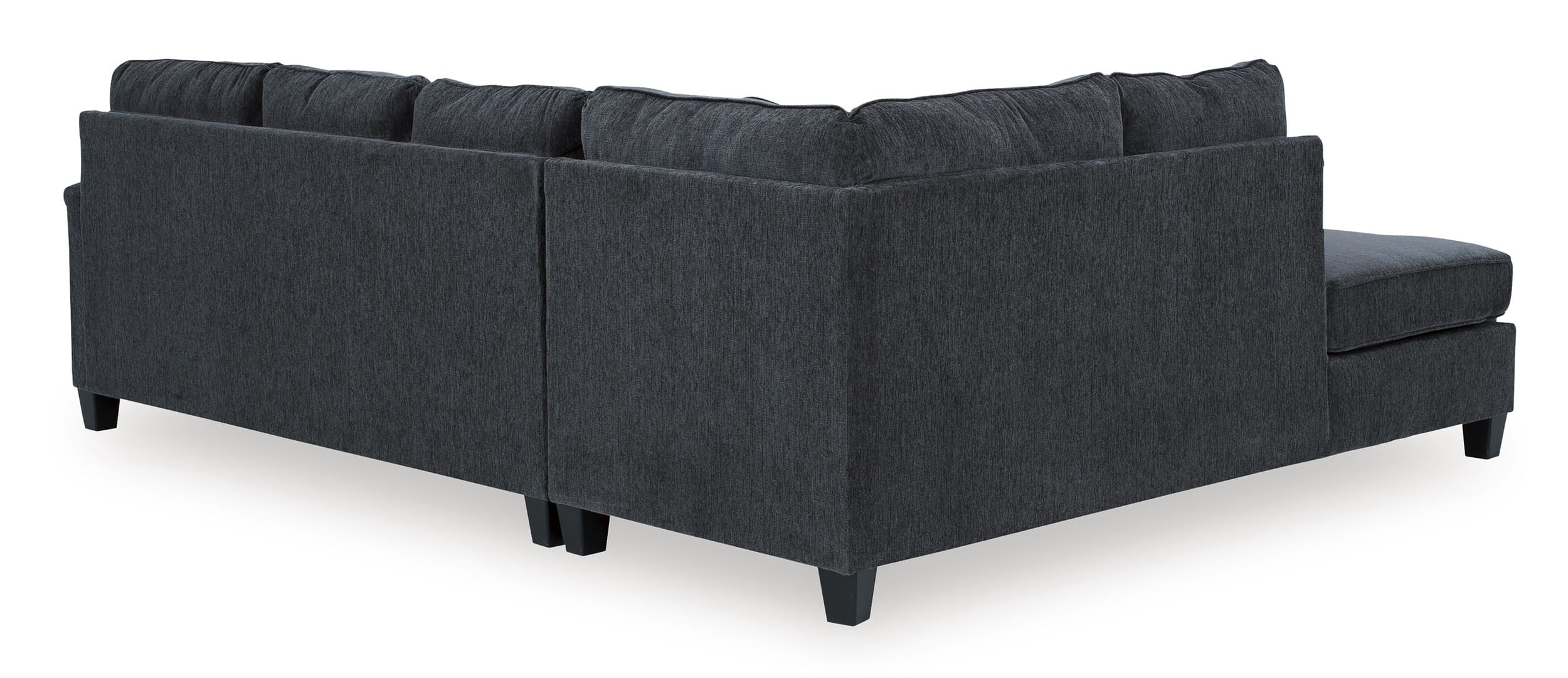 Abinger 2-Piece Polyester L-Shaped Sectional Sofa w/Left Arm Chaise Facing