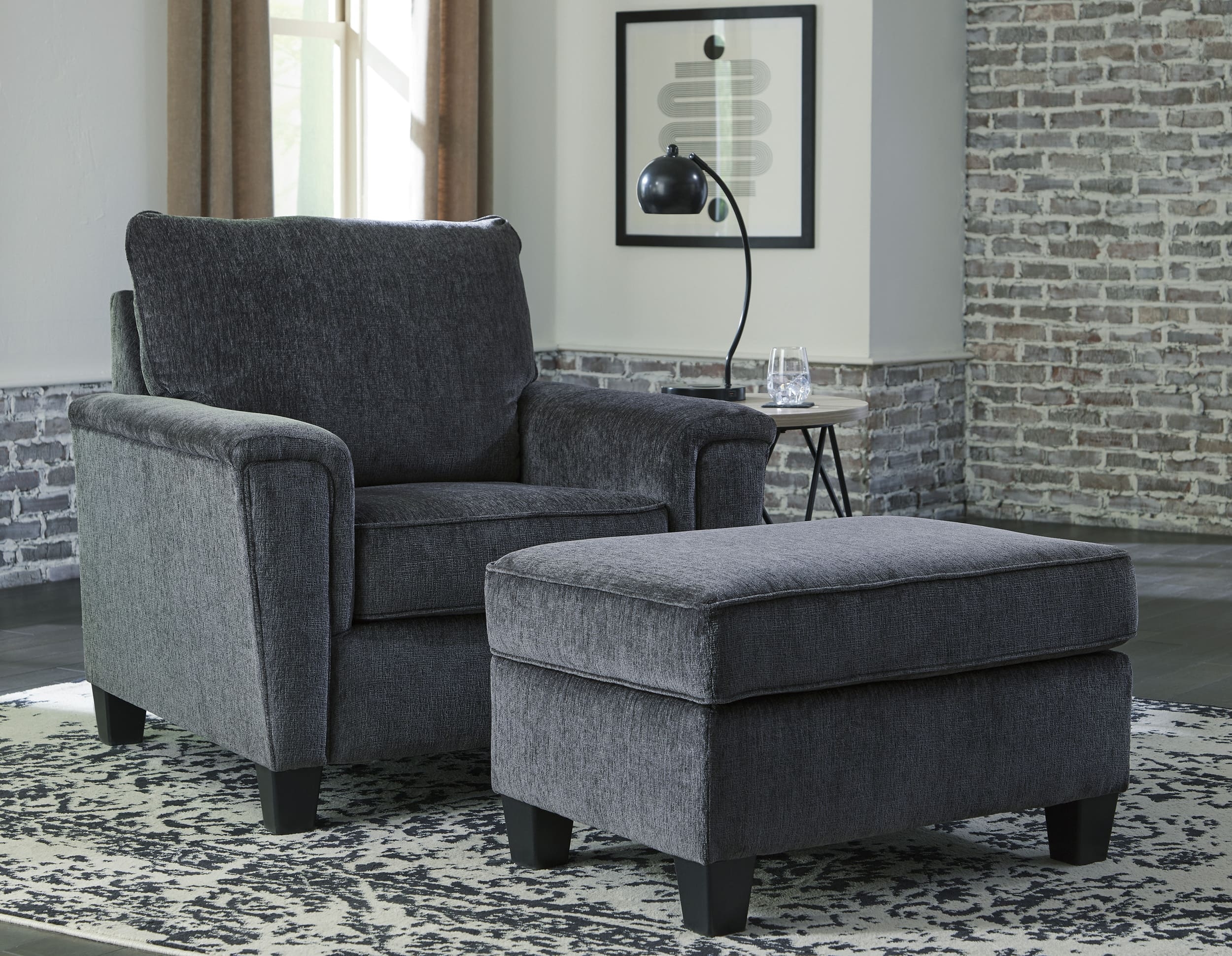 Abinger Polyester Ottoman