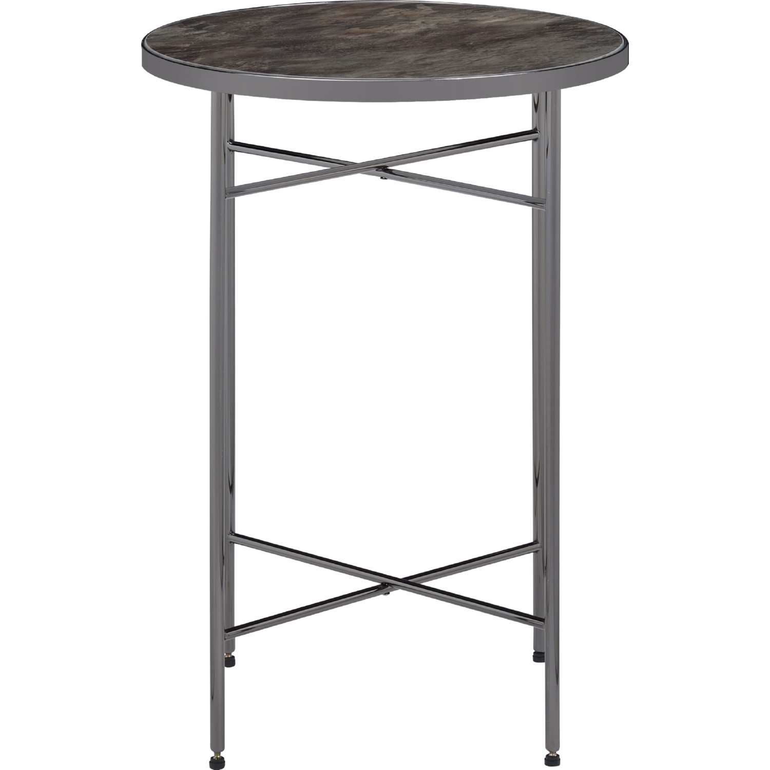 Bage Glass Round Coffee Table Set