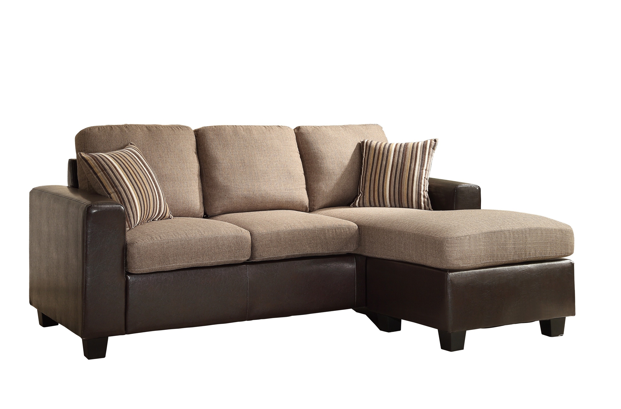 Slater Fabric/Bi-Cast Vinyl Sectional