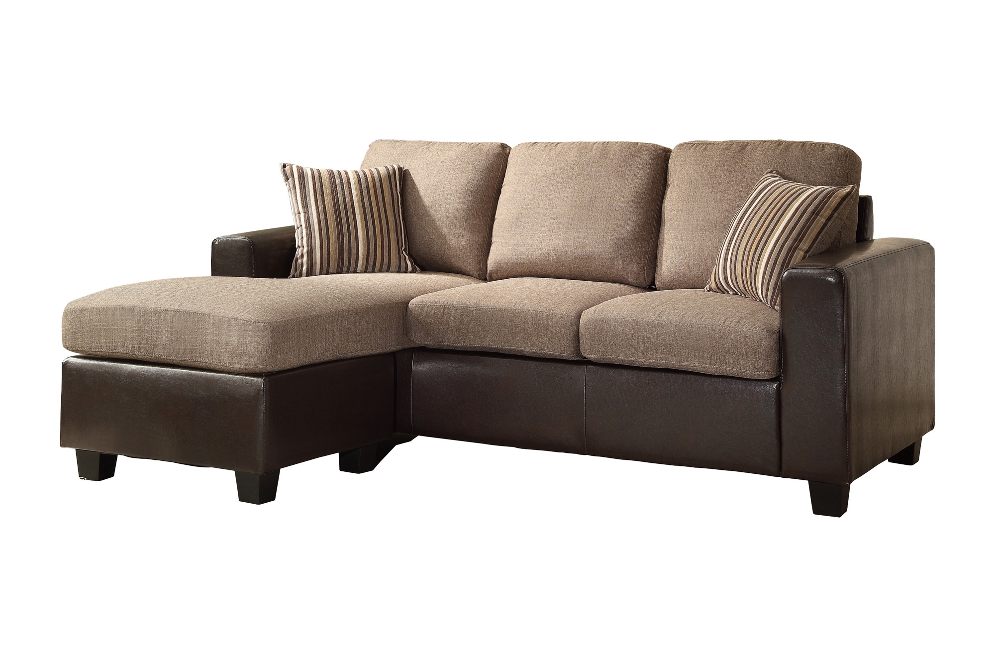 Slater Fabric/Bi-Cast Vinyl Sectional