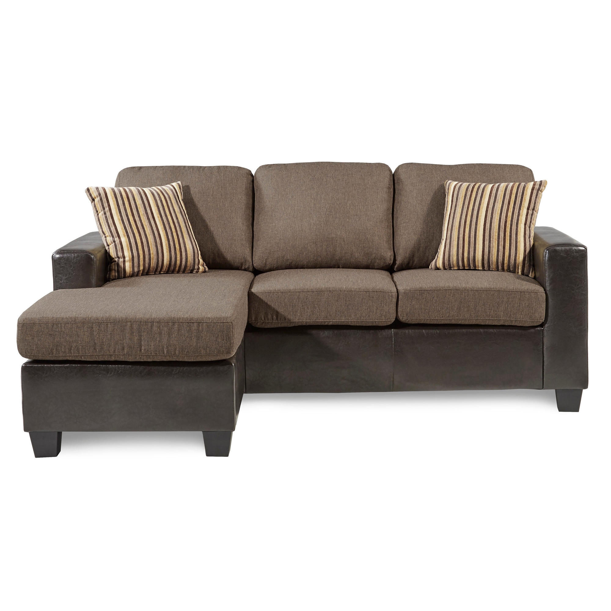 Slater Fabric/Bi-Cast Vinyl Sectional