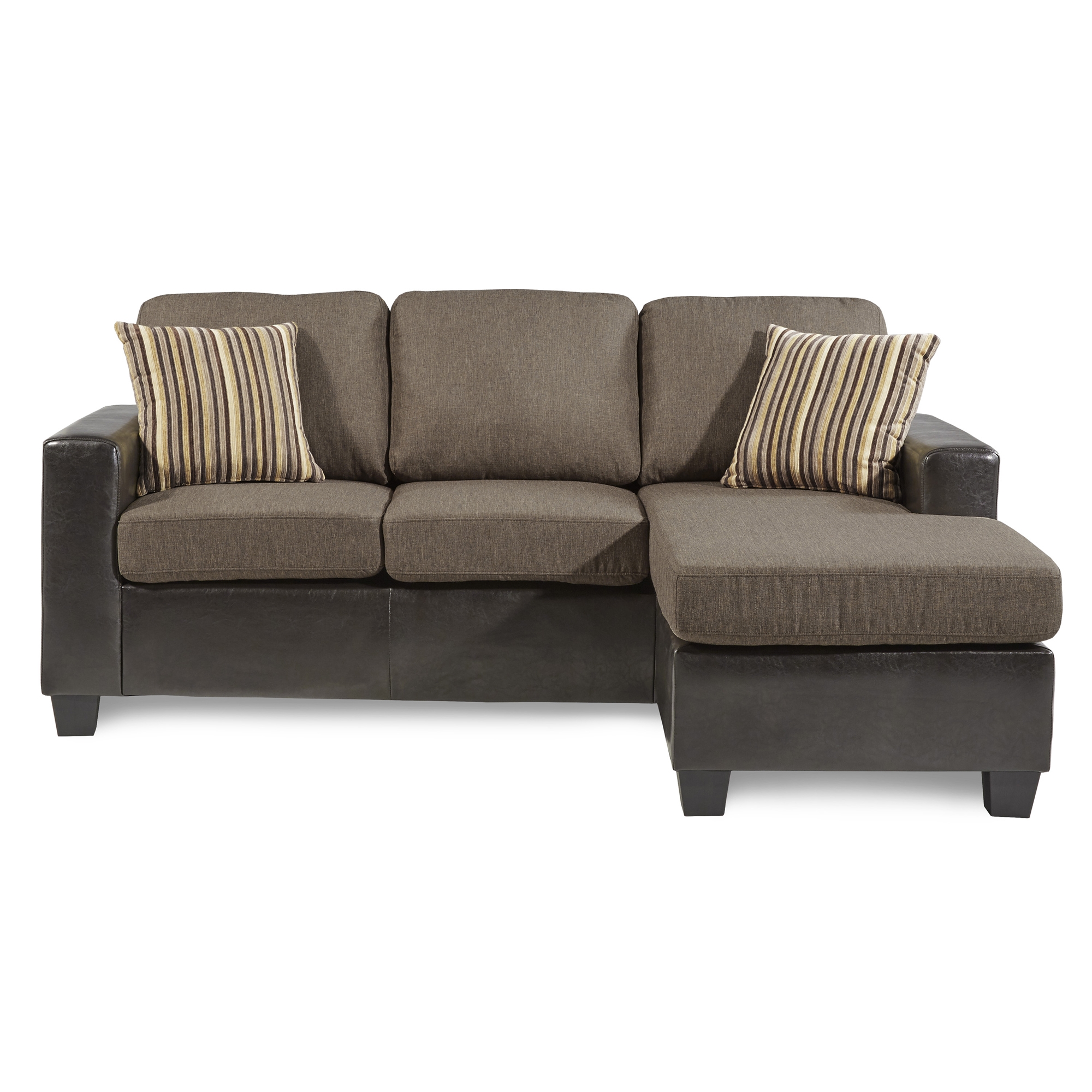 Slater Fabric/Bi-Cast Vinyl Sectional