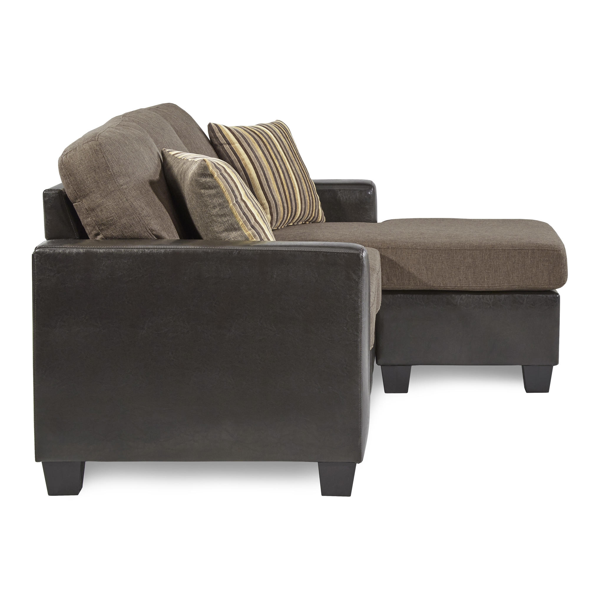 Slater Fabric/Bi-Cast Vinyl Sectional