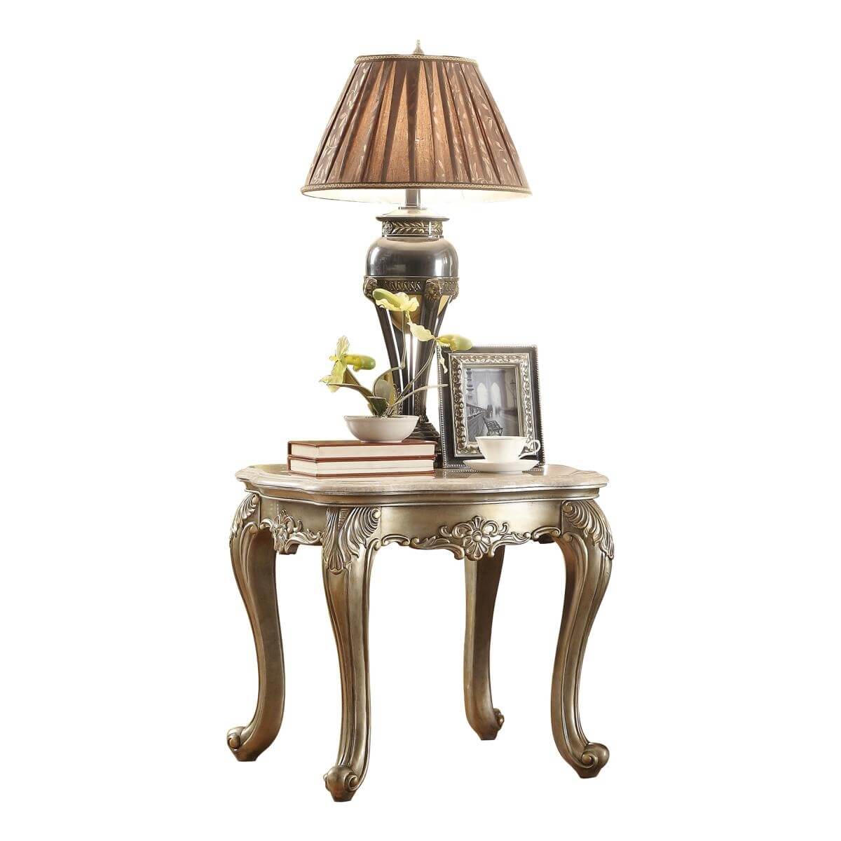 Fiorella Marble Occasional Table Set by Homelegance