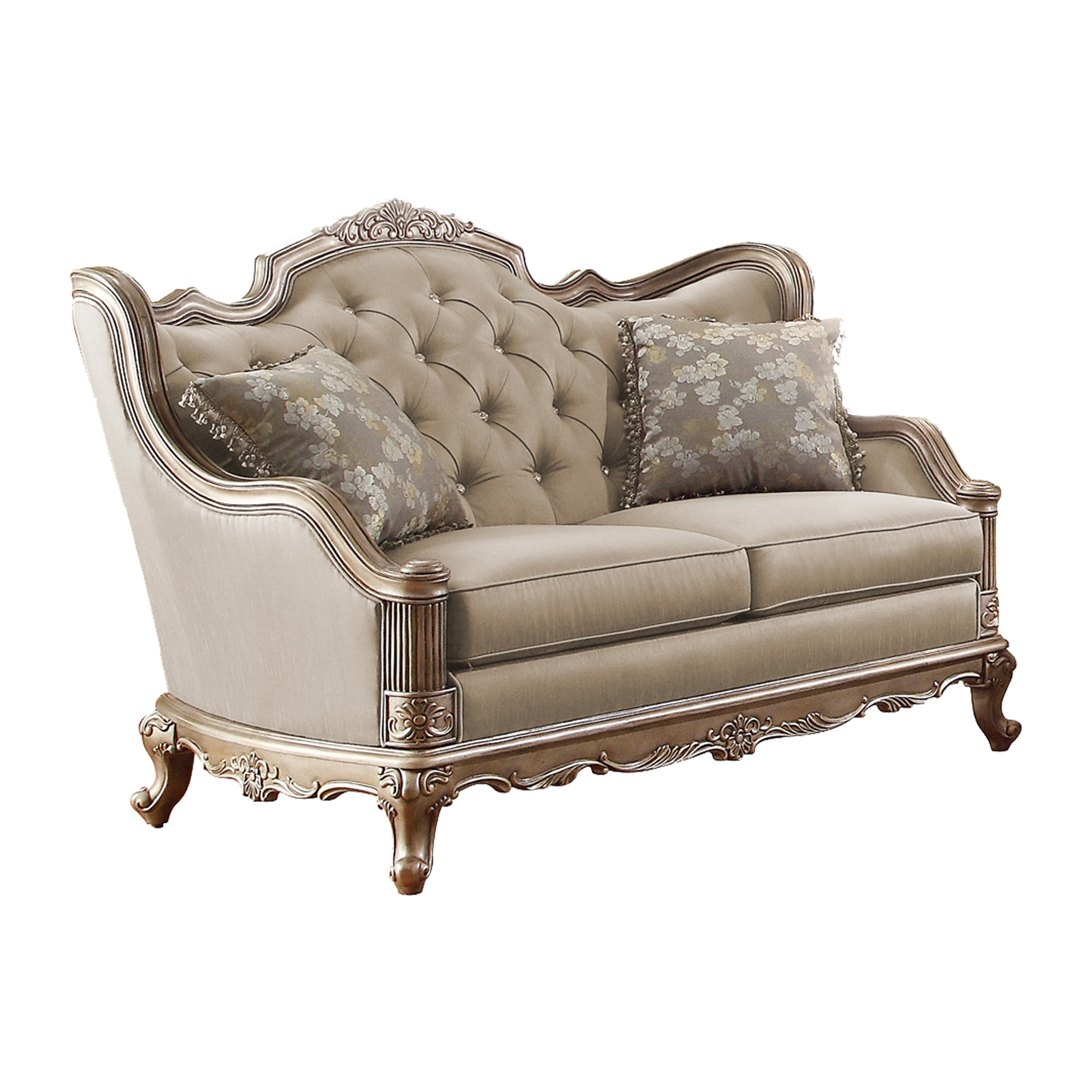 Florentina Polyester Fabric Loveseat