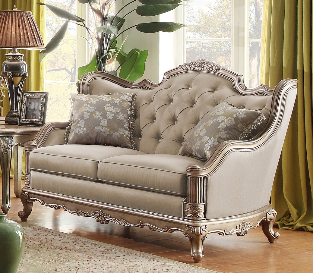 Florentina Polyester Fabric Loveseat