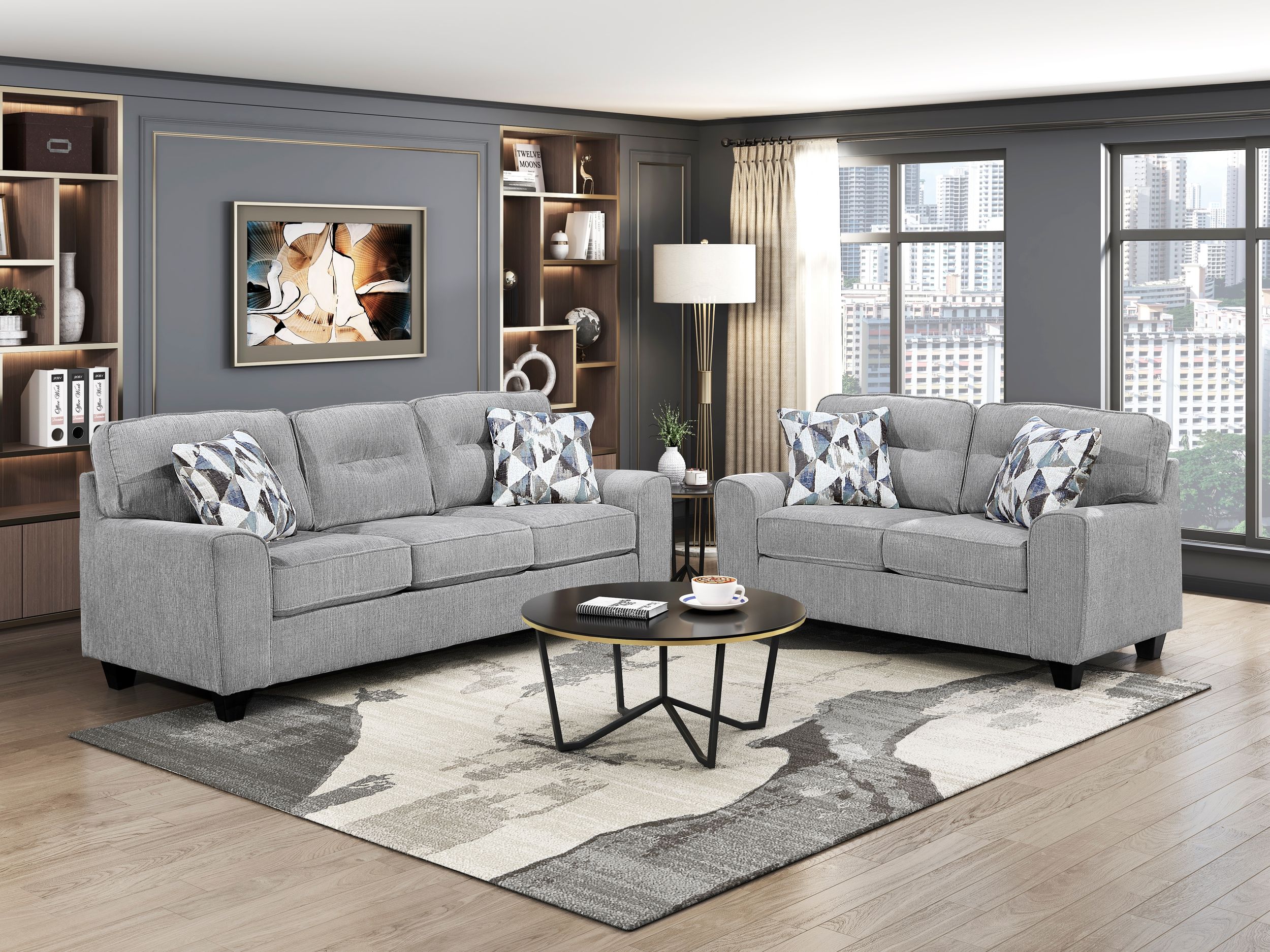 Bennett Chenille Loveseat