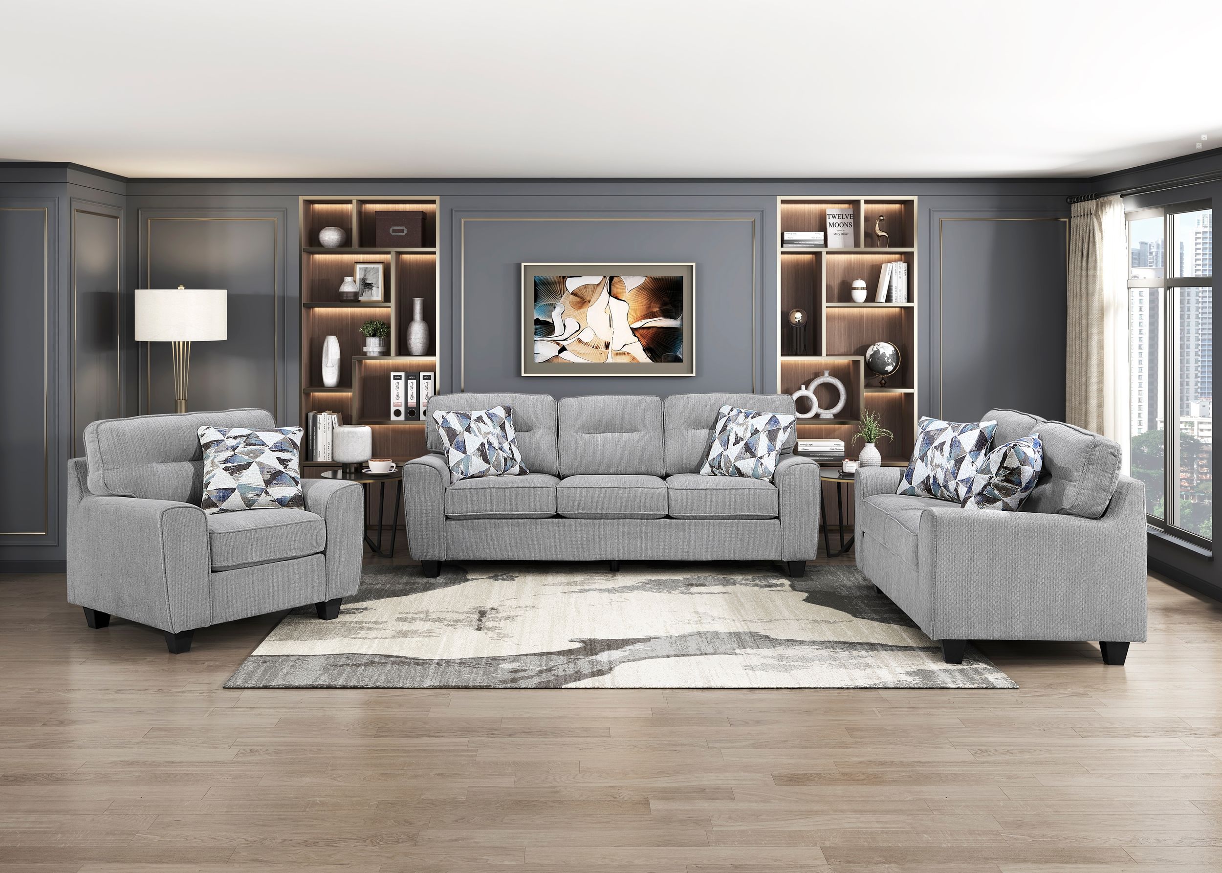 Bennett Chenille Loveseat